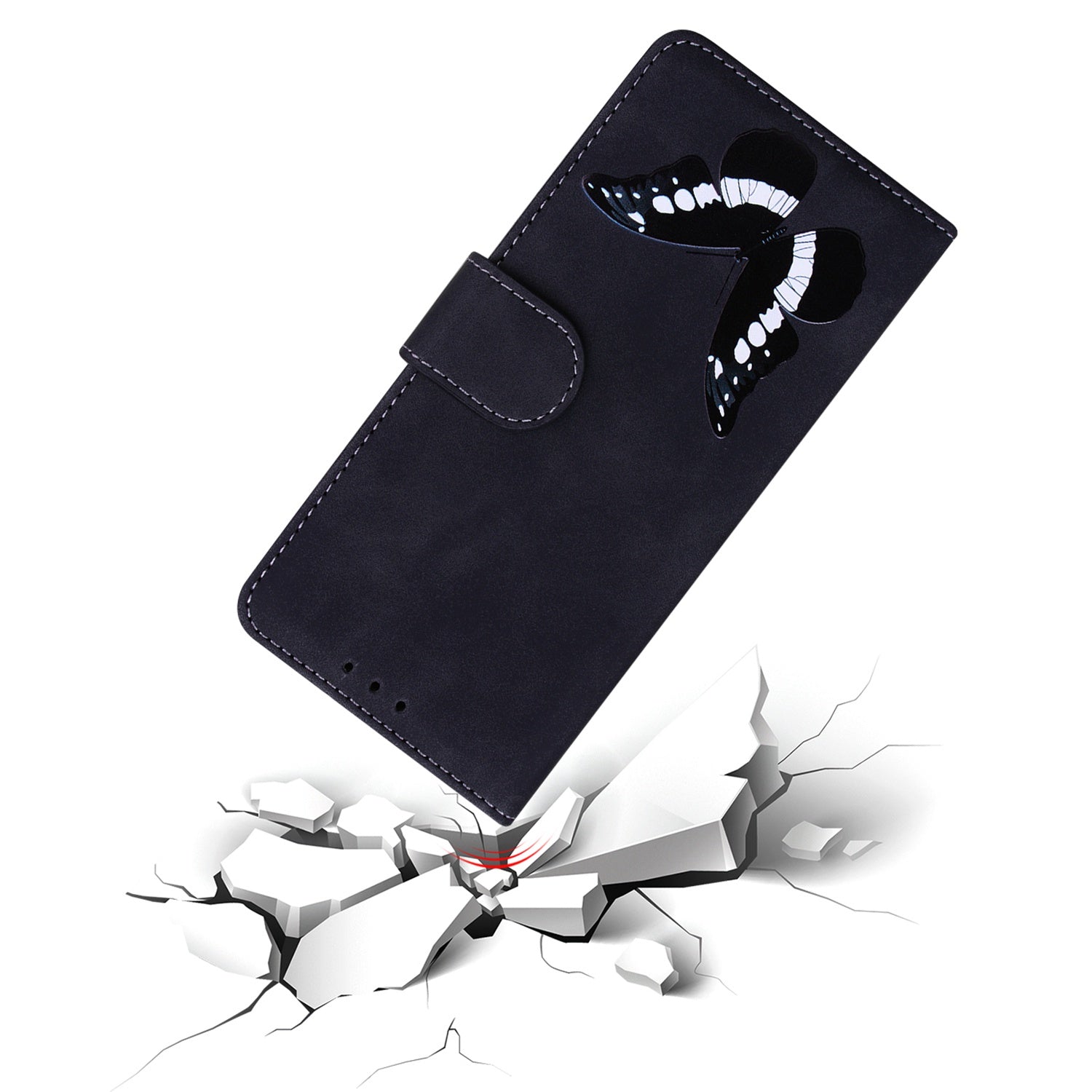 For Oppo Reno11 F 5G / F25 Pro 5G Case Drop Resistant Butterfly Printing Leather Phone Cover