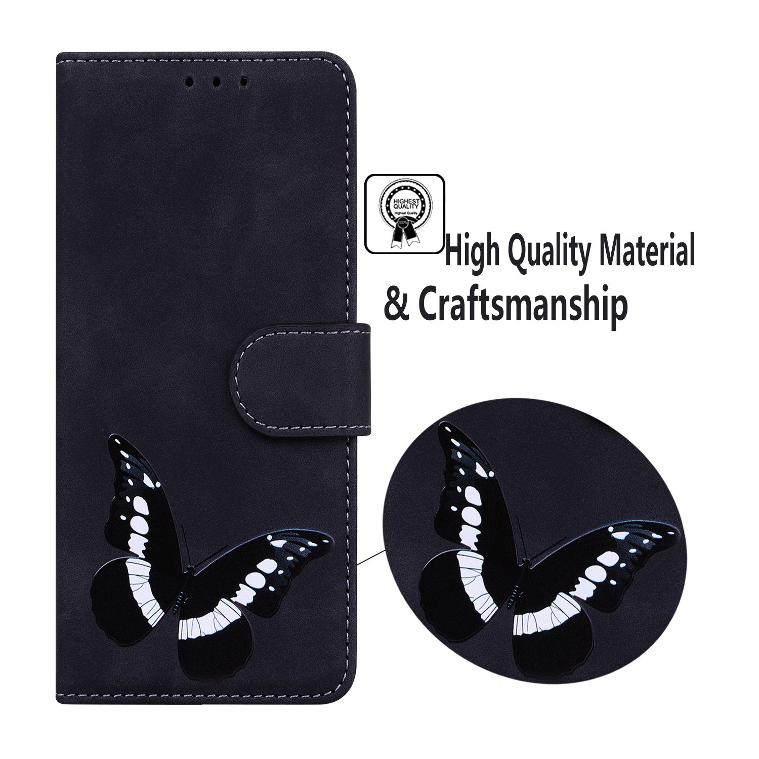 For Oppo Reno11 F 5G / F25 Pro 5G Case Drop Resistant Butterfly Printing Leather Phone Cover