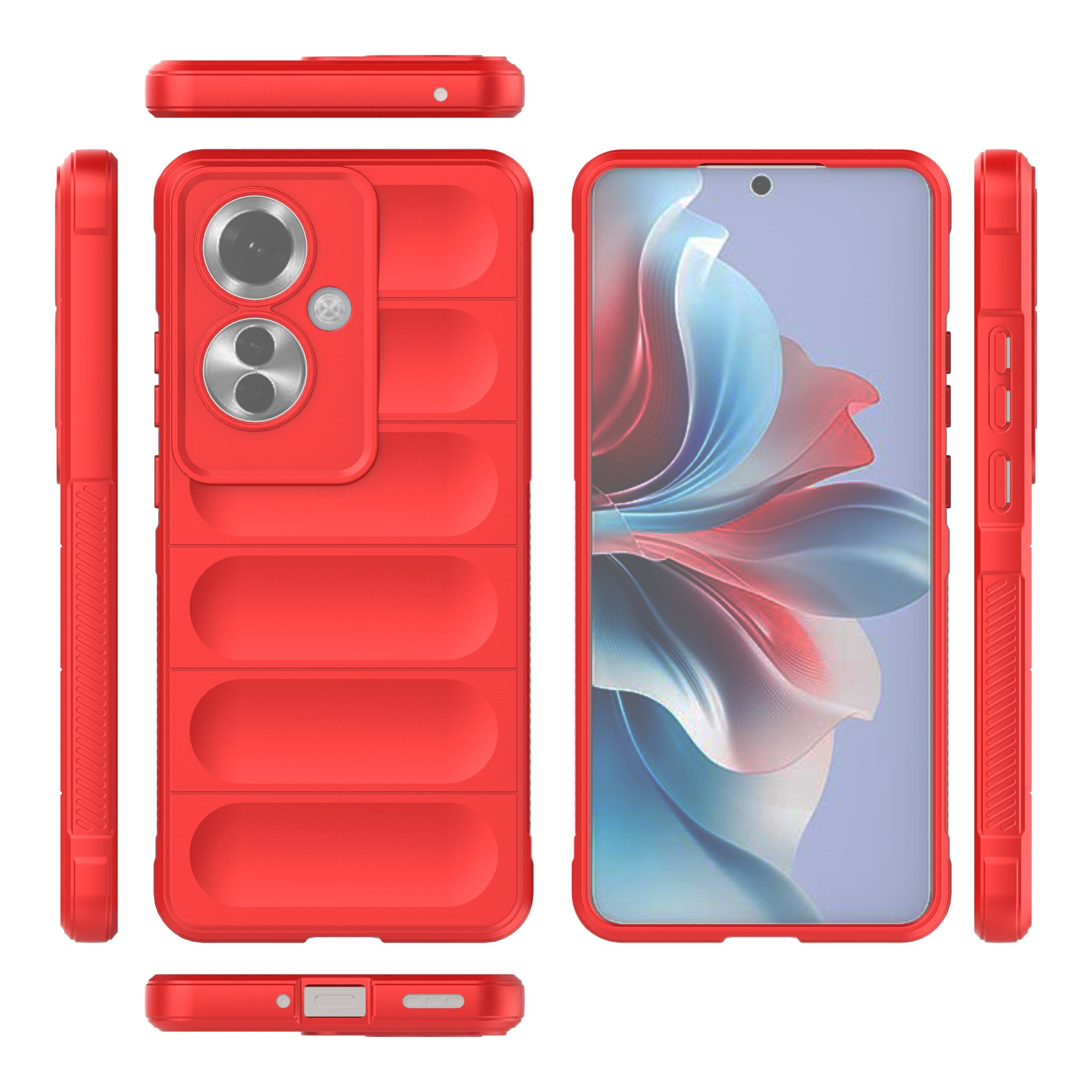 For Oppo Reno11 F 5G / F25 Pro 5G Phone Case TPU Rugged Design Drop Protection Shell