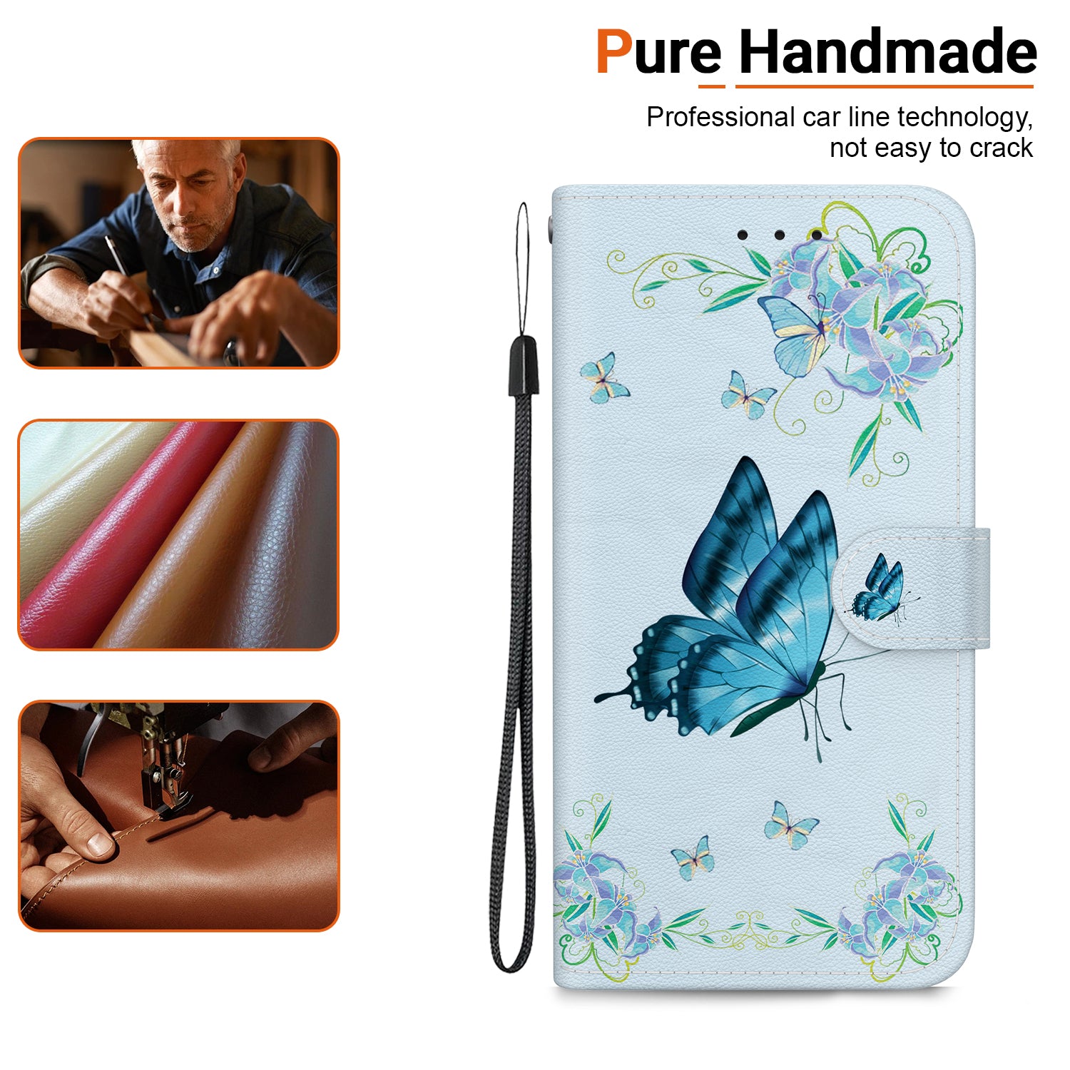 Stand Case for Google Pixel 9 , Pattern Printing PU Leather + TPU Phone Cover
