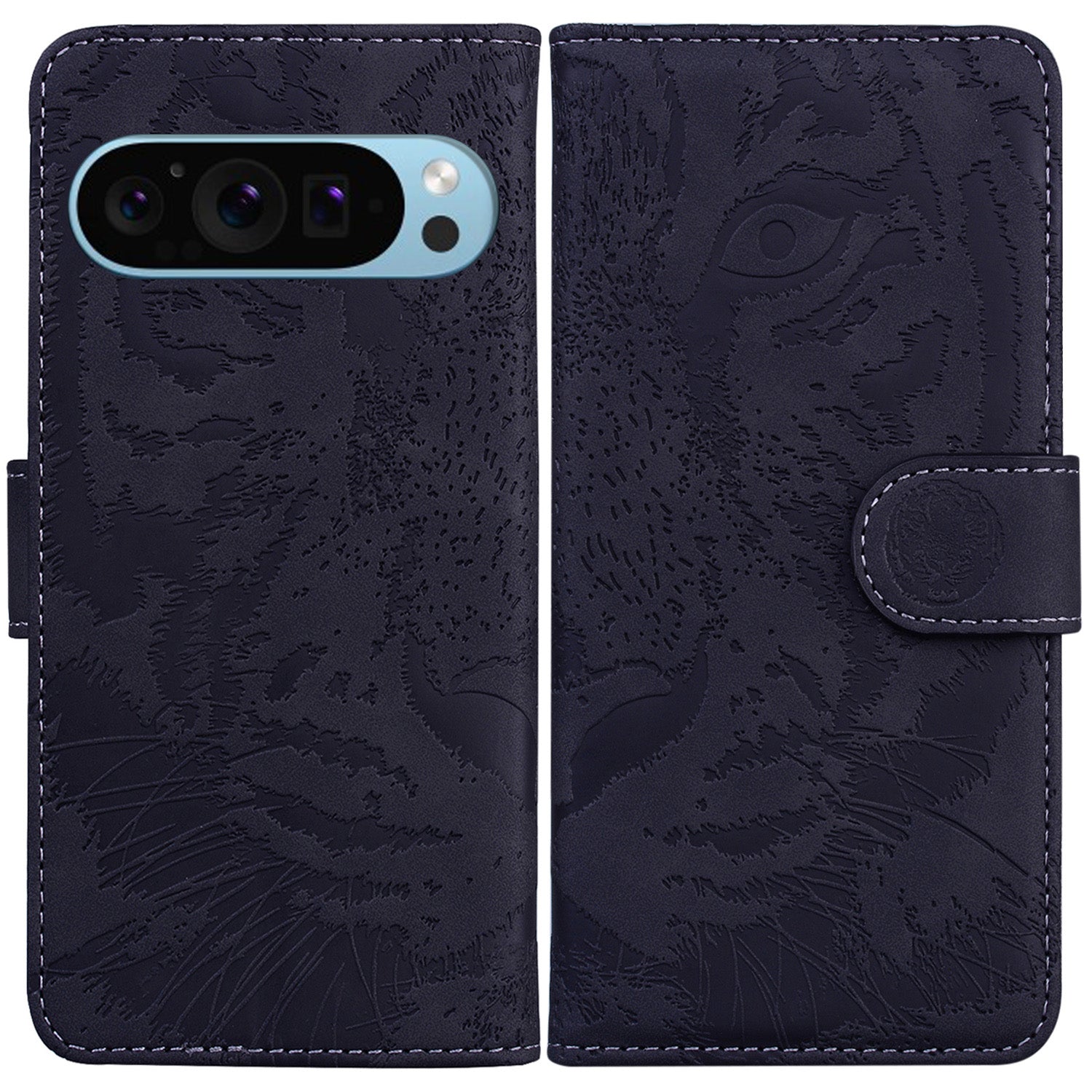 For Google Pixel 9 Protective Case Tiger Imprinted Pattern Cell Phone Cover