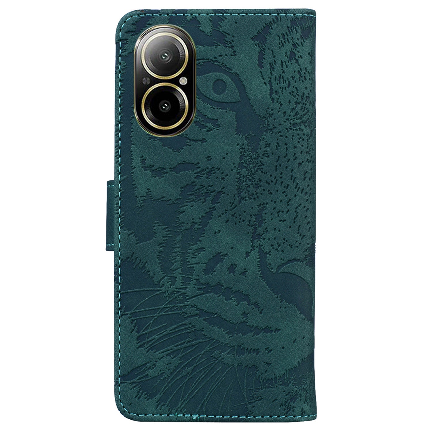 For Realme C67 4G Cell Phone Cover Tiger Imprinted Pattern Phone Case