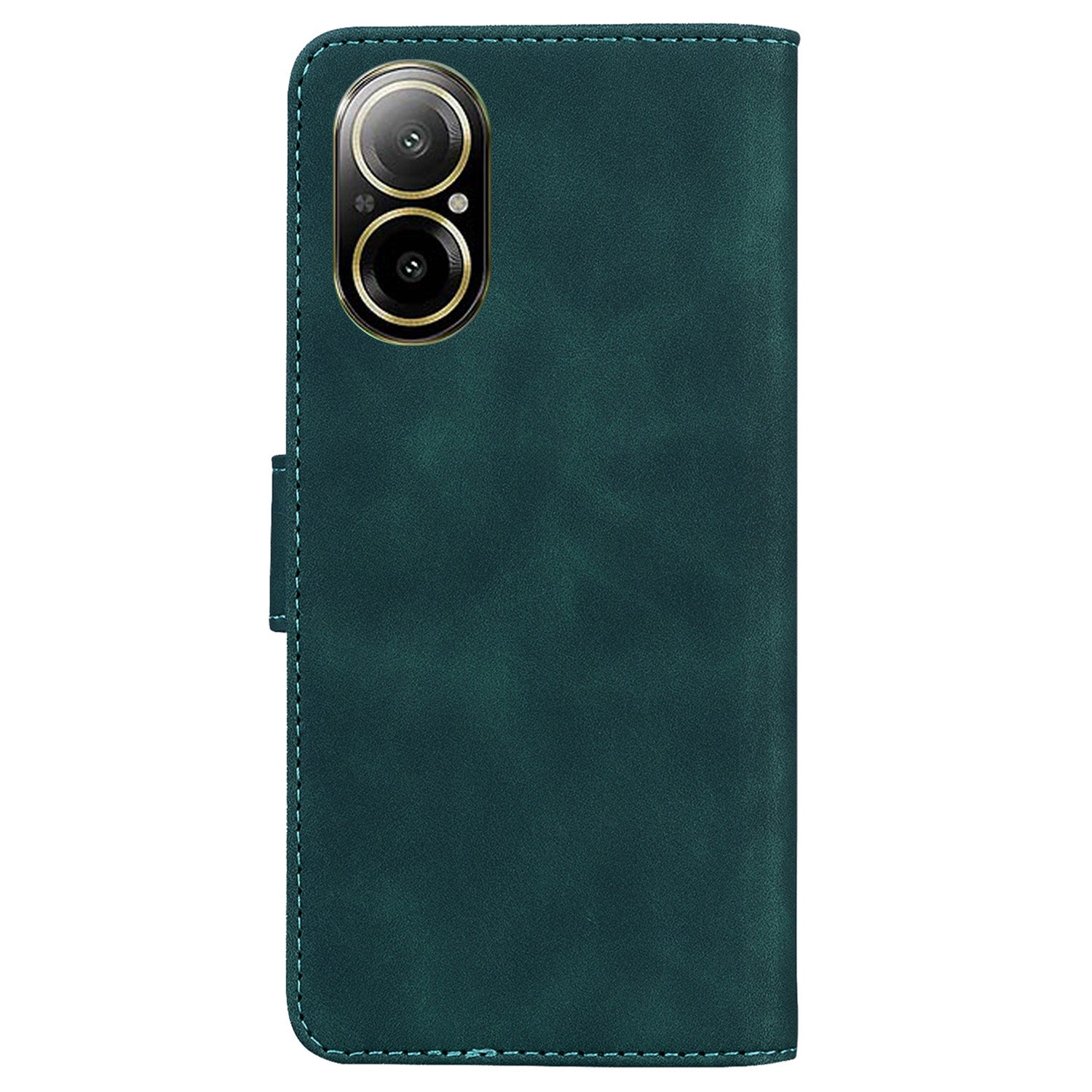 For Realme C67 4G Case Solid Color Leather Folio Wallet Phone Cover