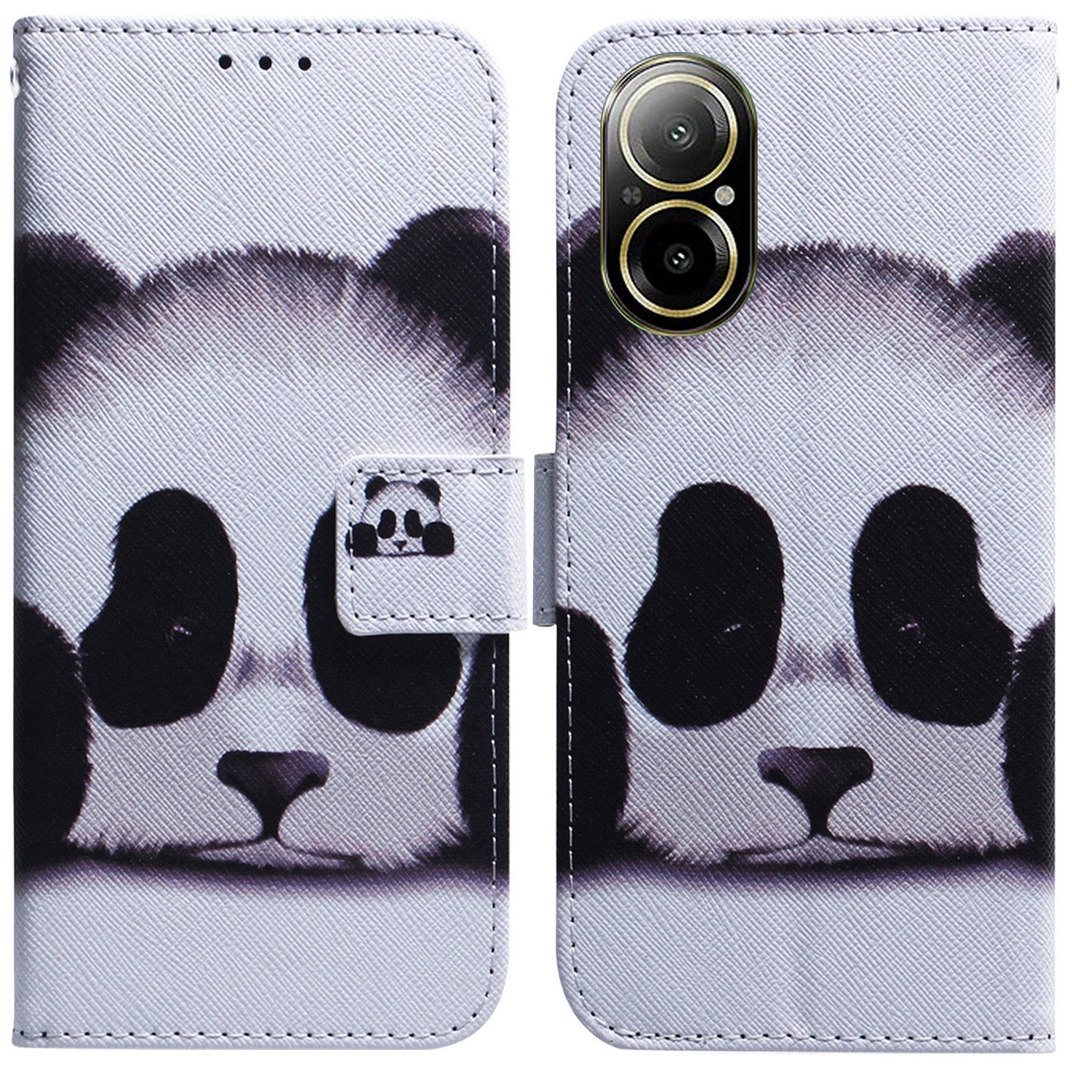 For Realme C67 4G Leather Case Pattern Printing Full Protection Phone Cover
