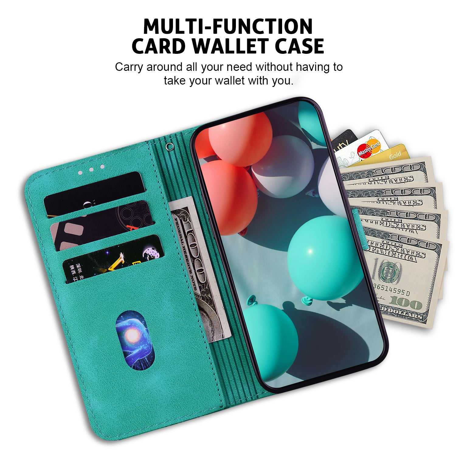 For Motorola Moto G Power (2024) Case PU Leather 7-Shape Pattern Flip Folio Phone Cover