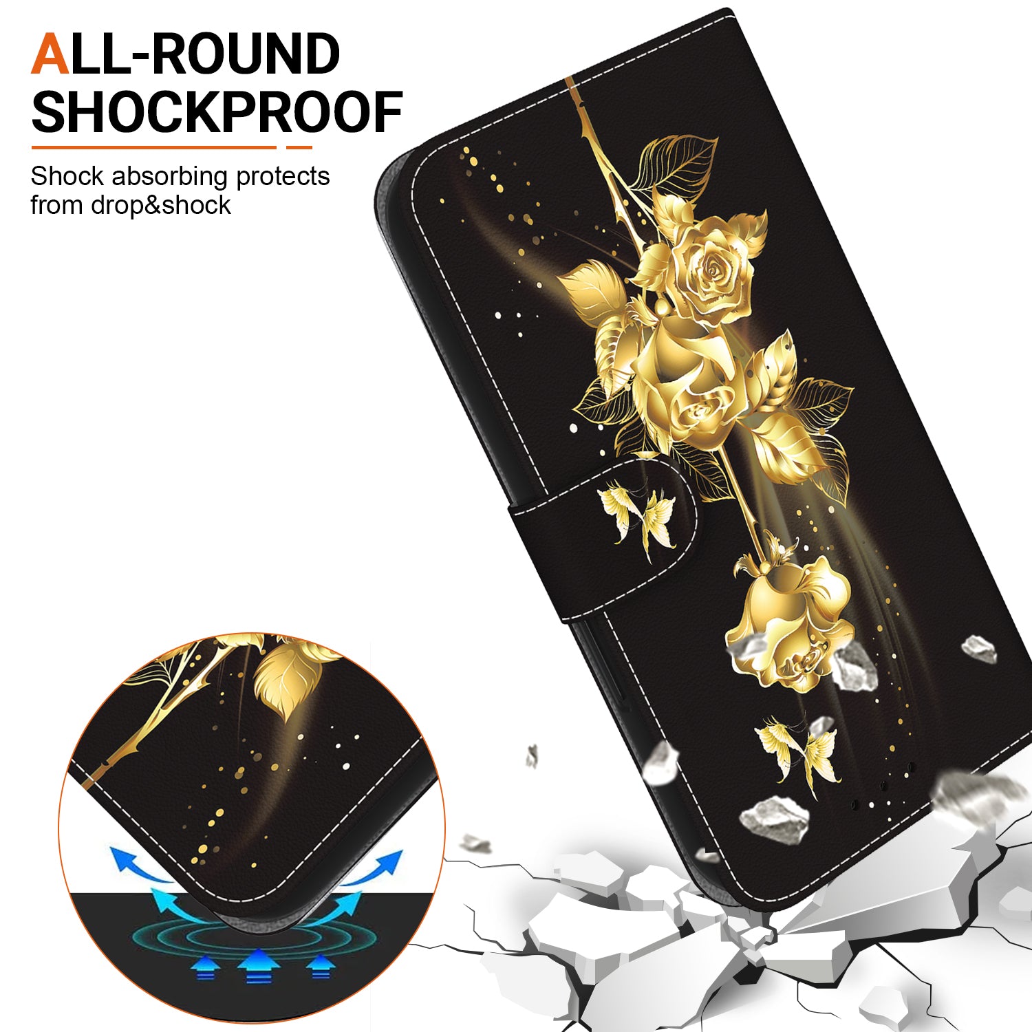 For Motorola Moto G Power (2024) Case Pattern Printed Leather Flip Wallet Phone Cover