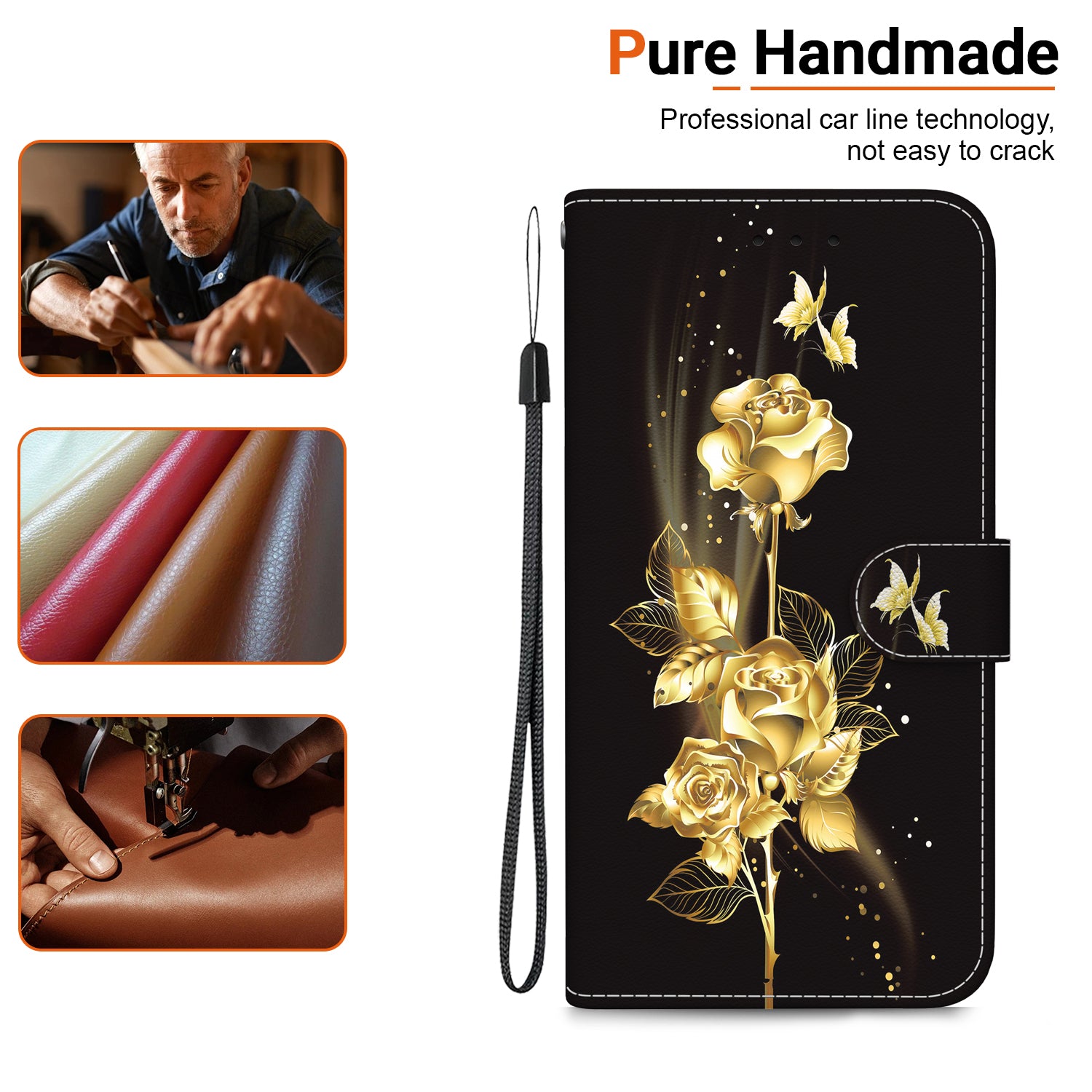 For Motorola Moto G Power (2024) Case Pattern Printed Leather Flip Wallet Phone Cover