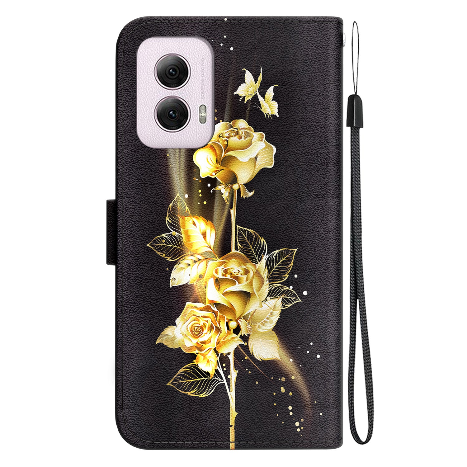 For Motorola Moto G Power (2024) Case Pattern Printed Leather Flip Wallet Phone Cover