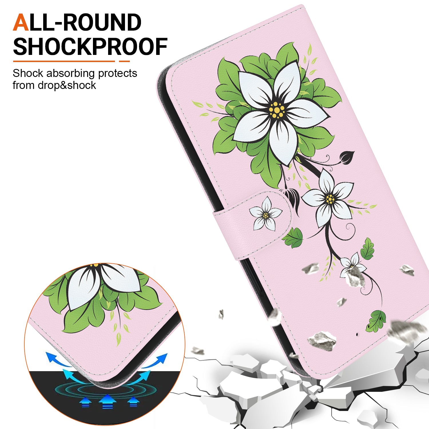 For Oppo A59 5G / A2m 5G Case Stand Hand Strap Leather Pattern Phone Cover