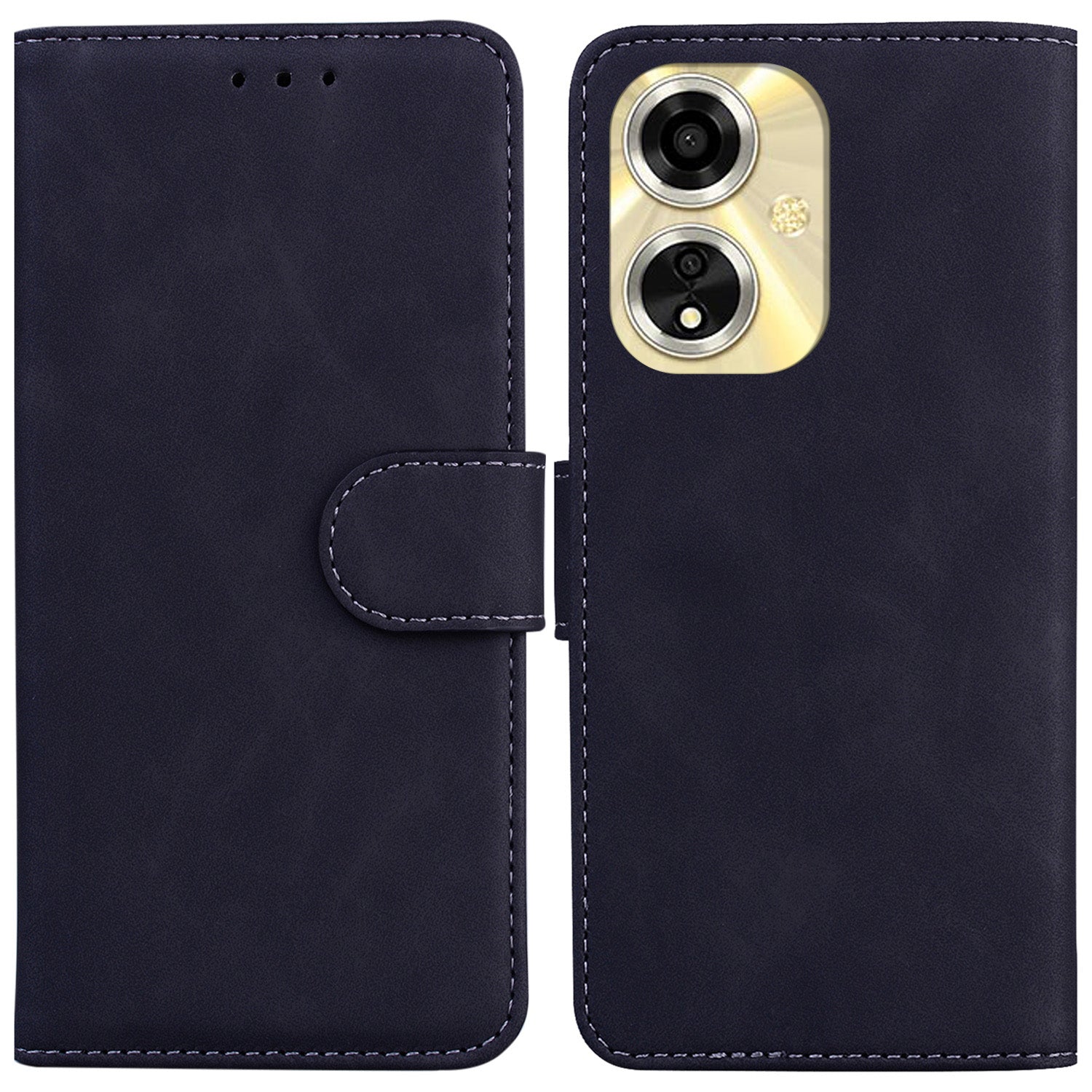For Oppo A59 5G / A2m 5G Wallet Case Stand PU Leather Inner TPU Phone Cover