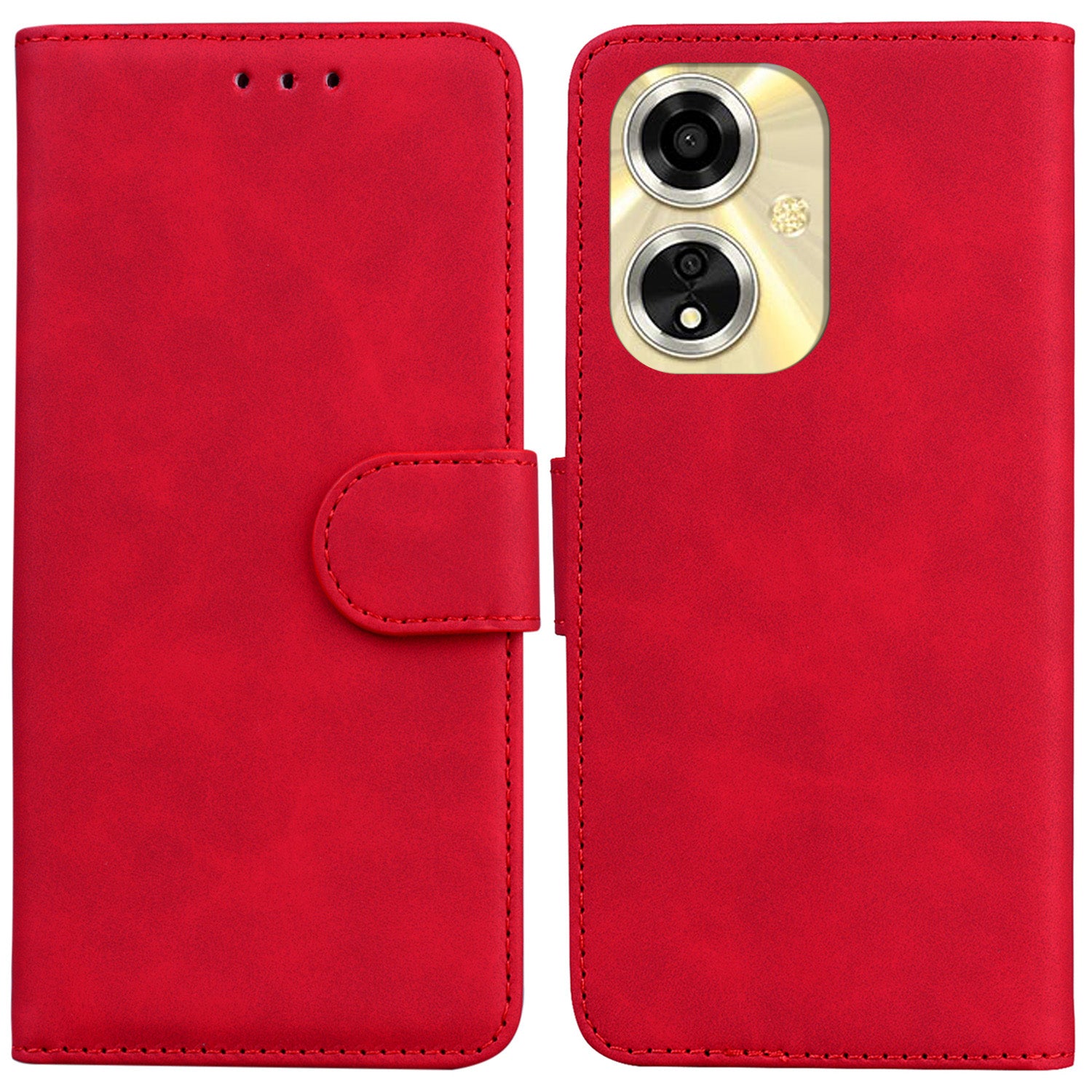For Oppo A59 5G / A2m 5G Wallet Case Stand PU Leather Inner TPU Phone Cover