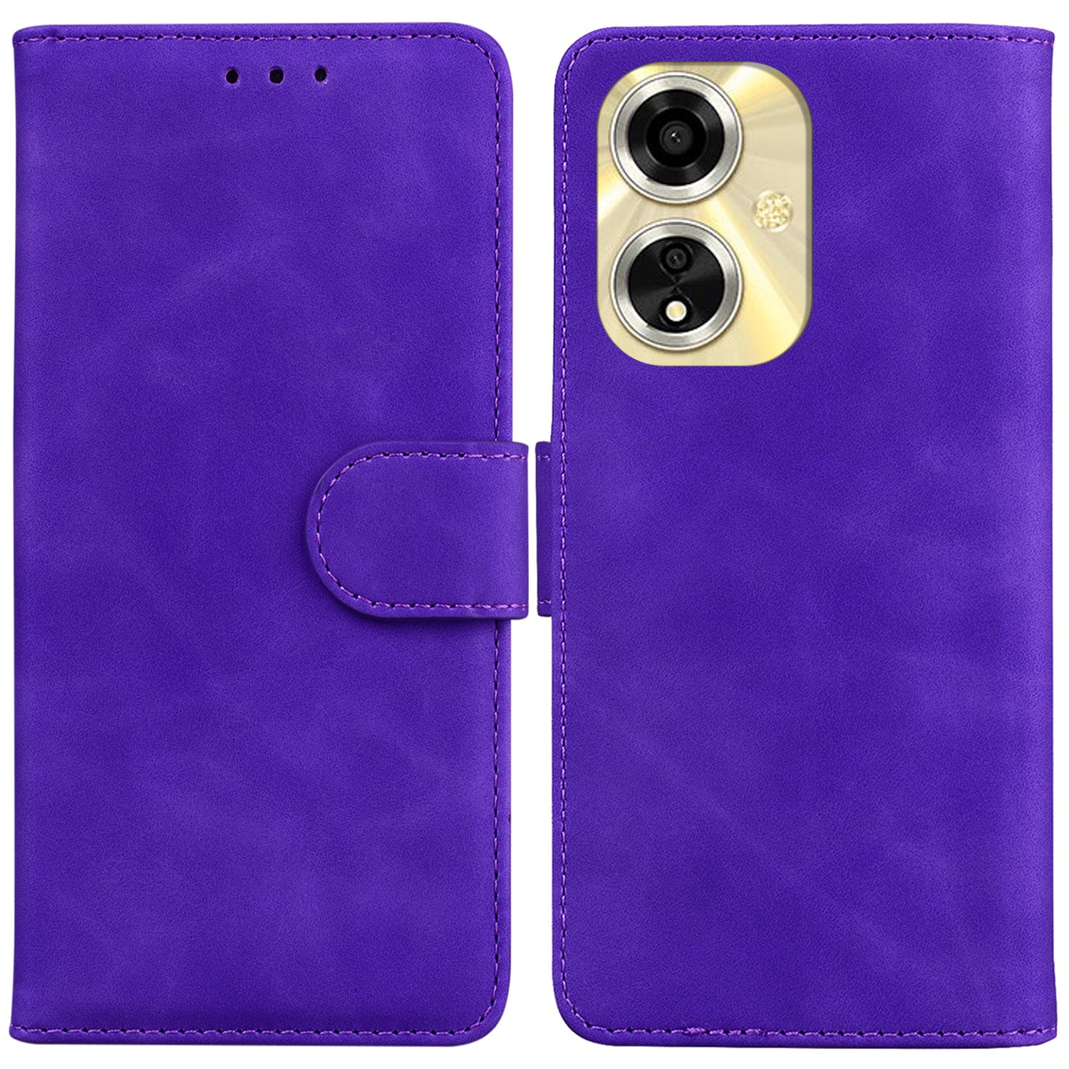 For Oppo A59 5G / A2m 5G Wallet Case Stand PU Leather Inner TPU Phone Cover