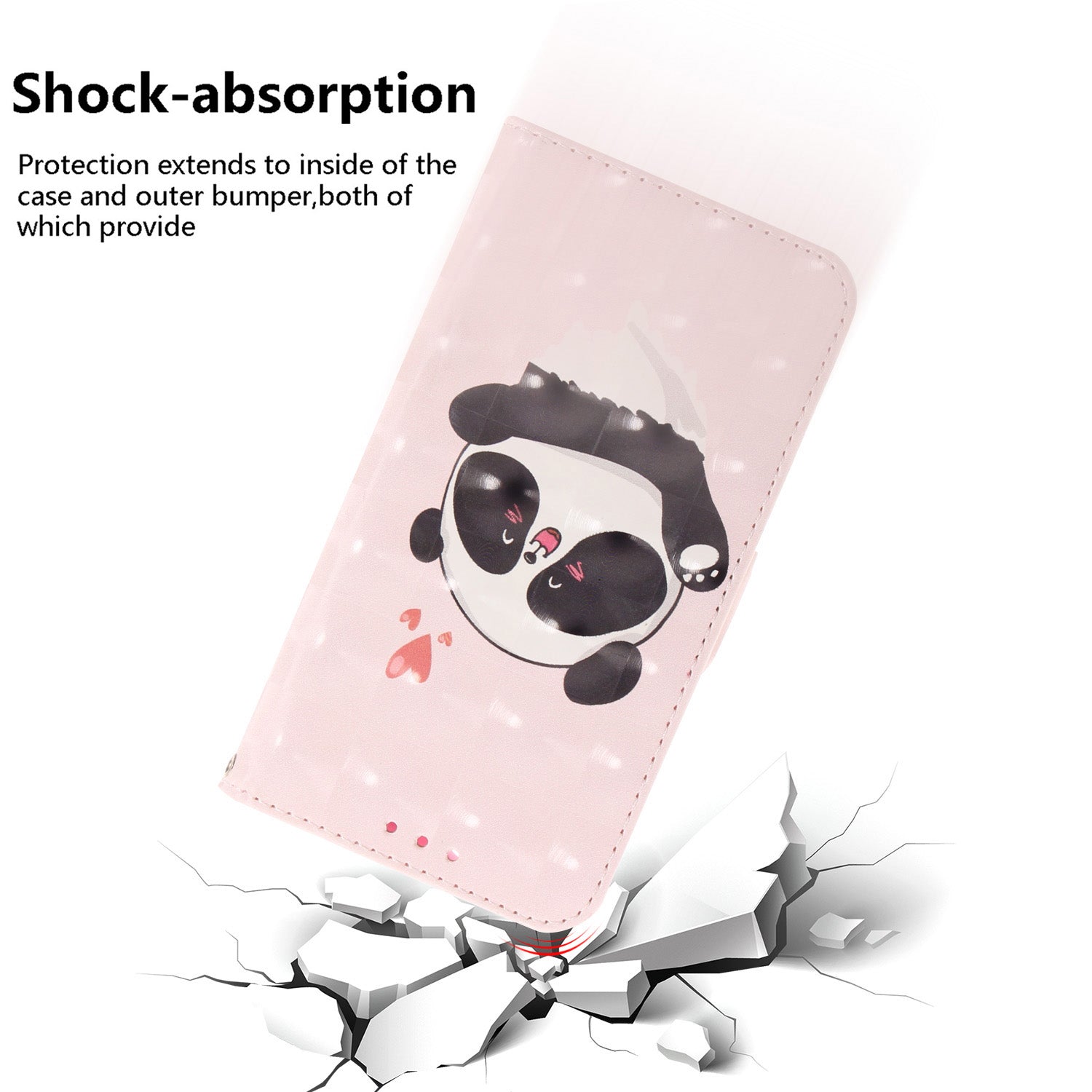 For Motorola Moto G Power (2024) Wallet Case with Strap, Pattern Printed Leather Phone Cover