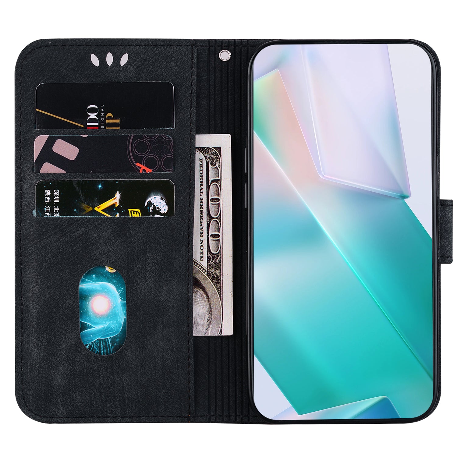 For Motorola Moto G Play (2024) 4G Case Tiger Imprinted Flip Leather Phone Cover