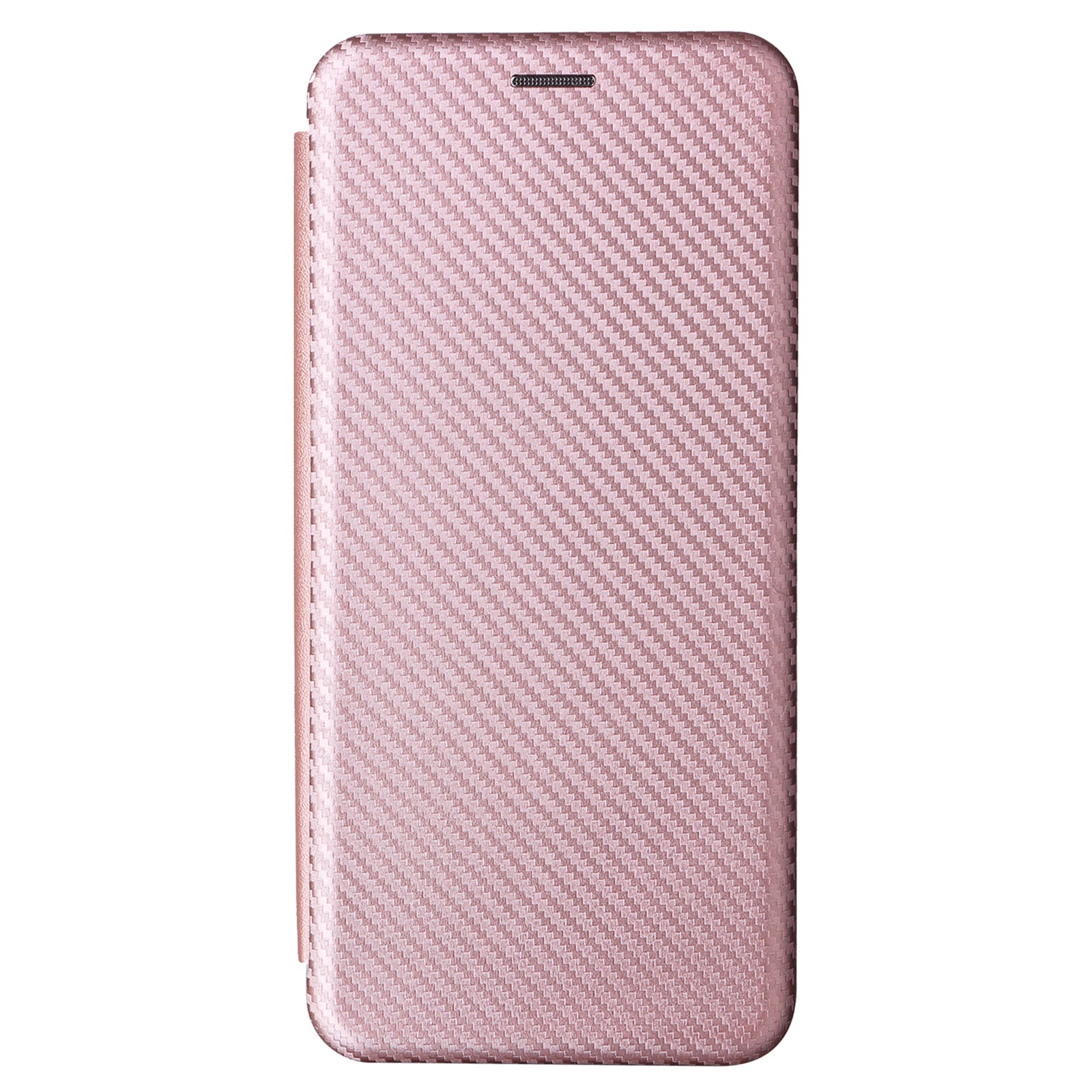 For ZTE Anshin Family A303ZT Case PU Leather Carbon Fiber Texture Phone Cover