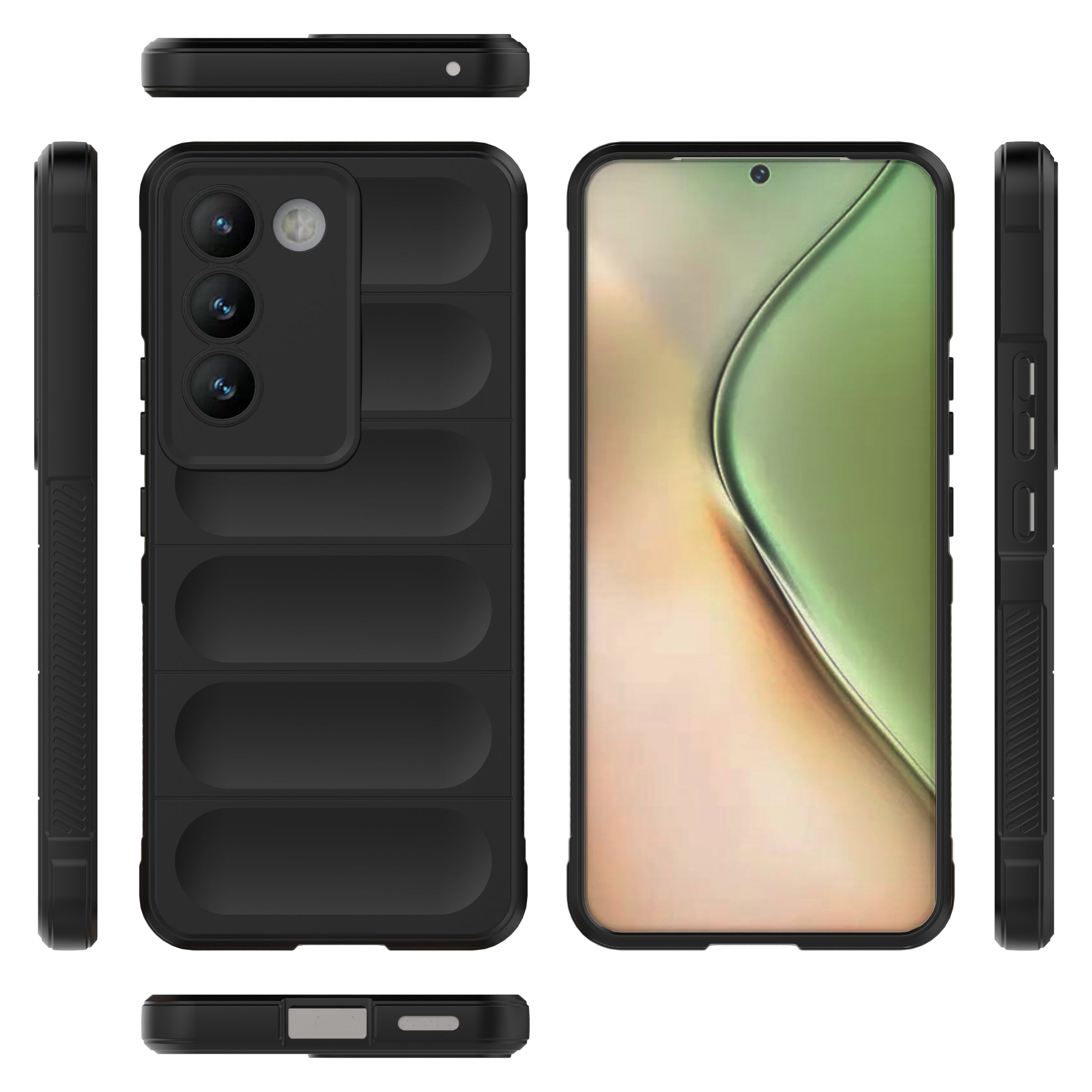 For vivo Y200e 5G Case TPU Rugged Design Drop Protection Phone Shell