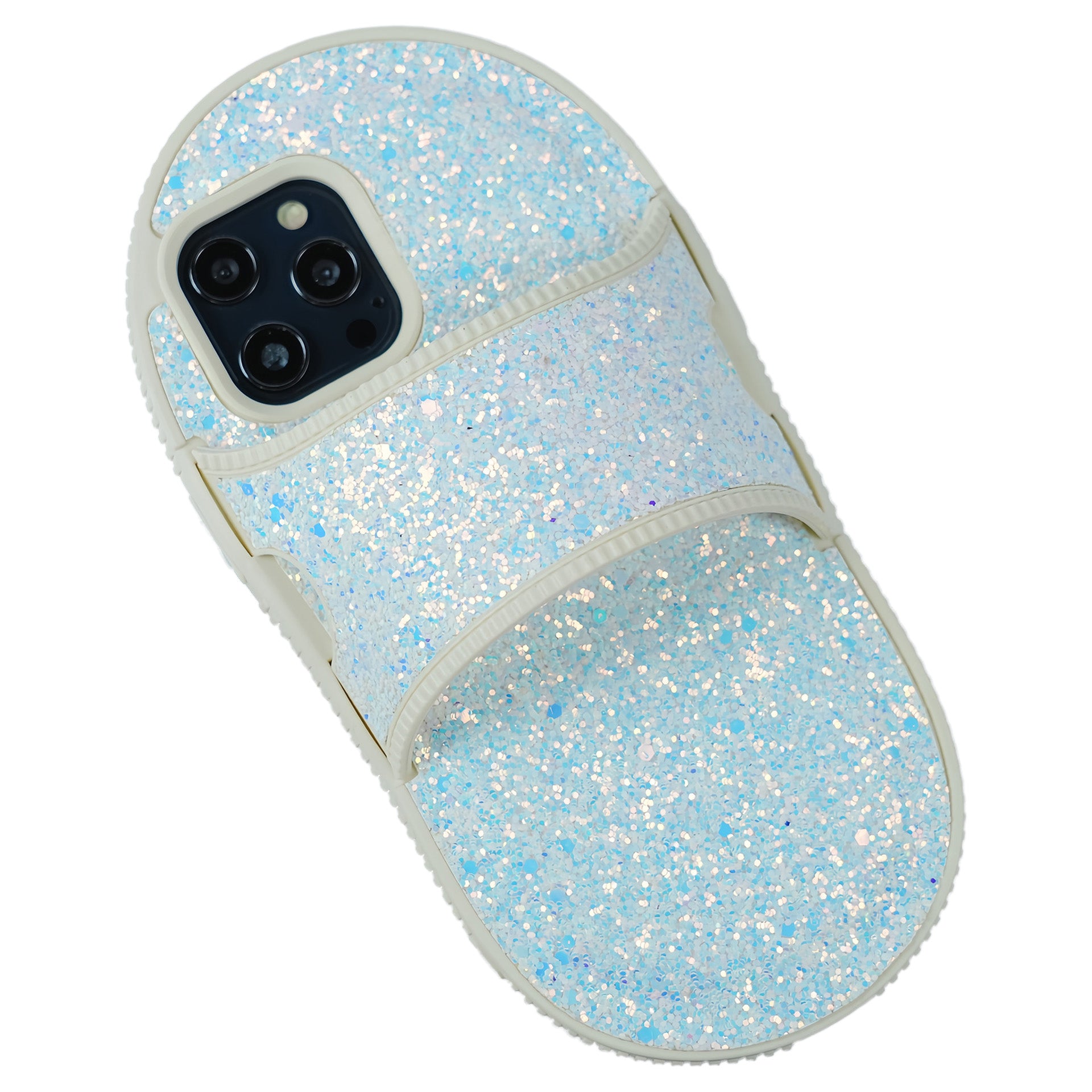 For iPhone 14 Pro Max Case Slipper Style Kickstand TPU Phone Cover