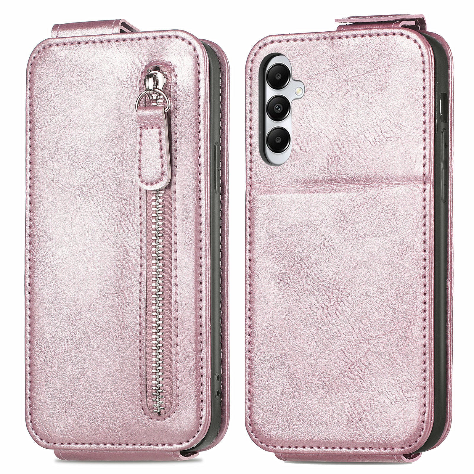 For Samsung Galaxy A05s 4G Case Leather Vertical Flip Phone Wallet Cover
