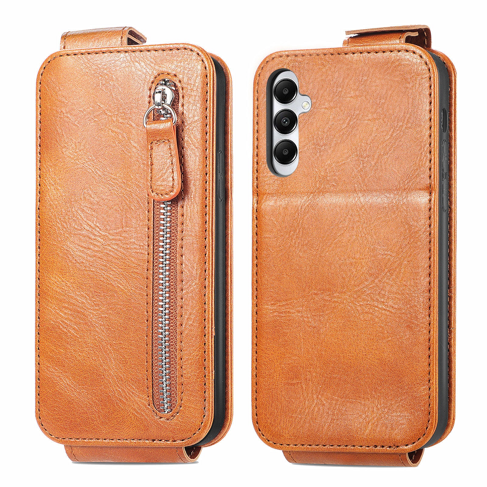 For Samsung Galaxy A05s 4G Case Leather Vertical Flip Phone Wallet Cover