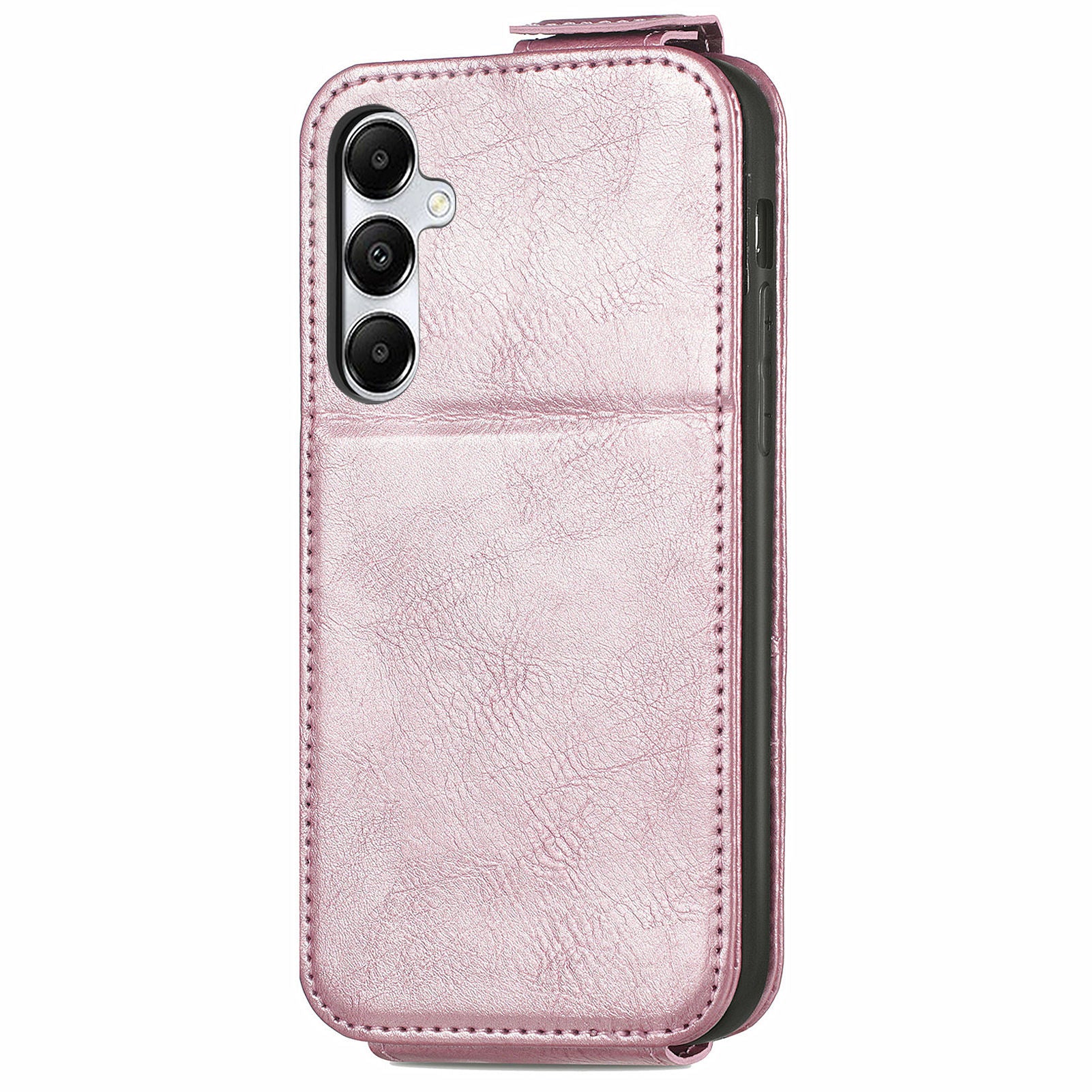 For Samsung Galaxy A35 5G Case Bump Proof Card Slots Vertical Flip Phone Cover