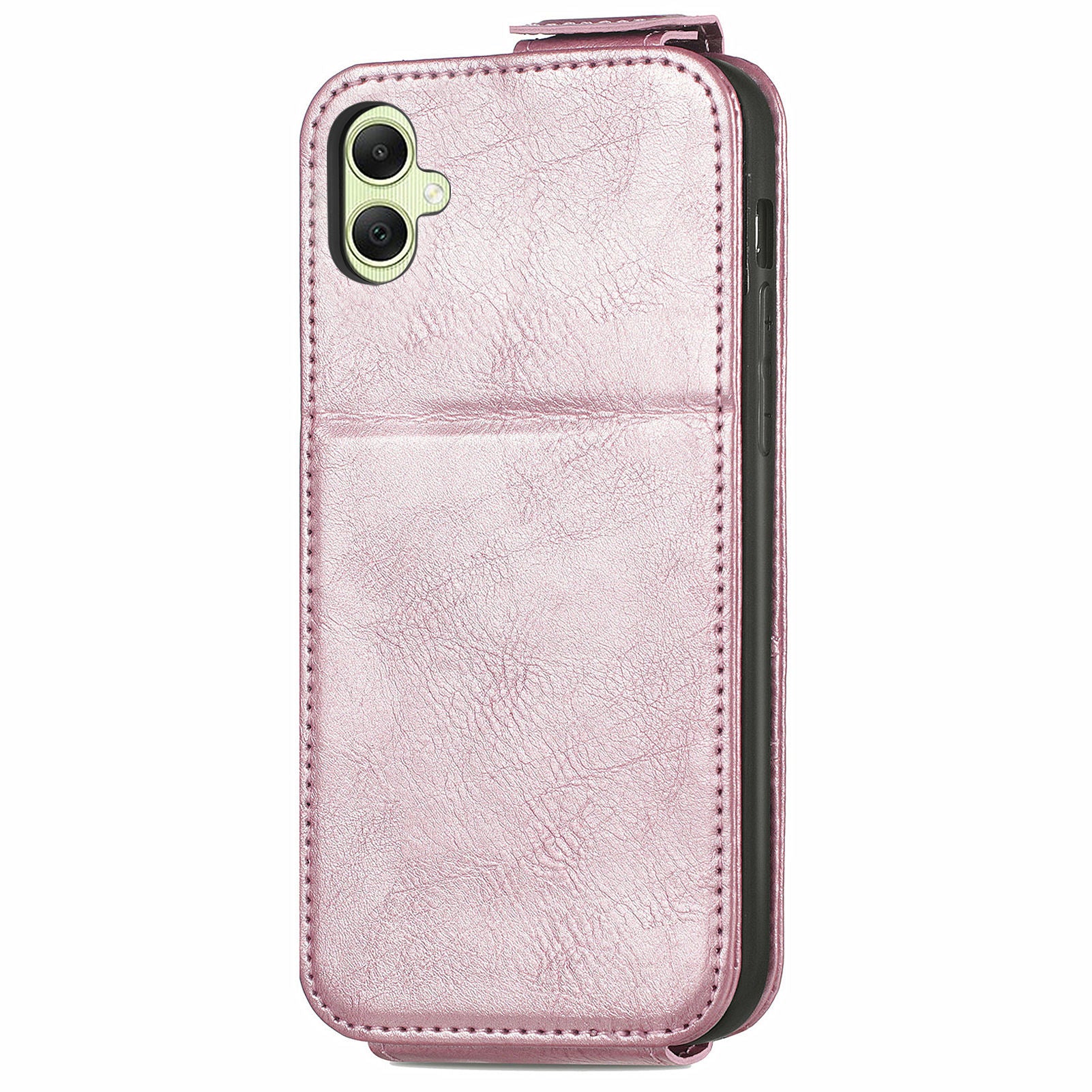 For Samsung Galaxy A05 4G Cover Vertical Flip Stand Mobile Phone Case with Zipper Wallet