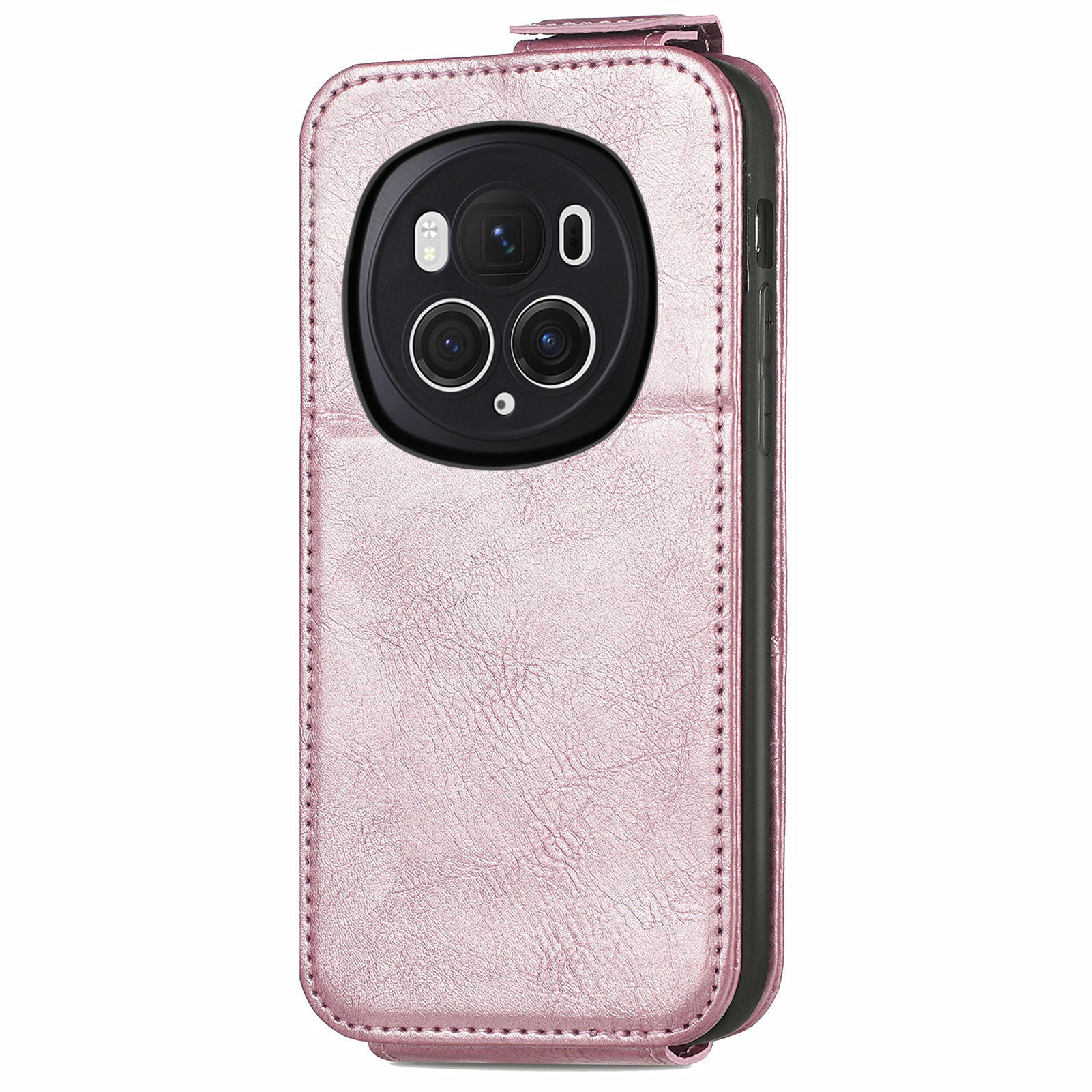 For Honor Magic6 Pro 5G Vertical Flip Case Full Protection PU Leather Phone Cover