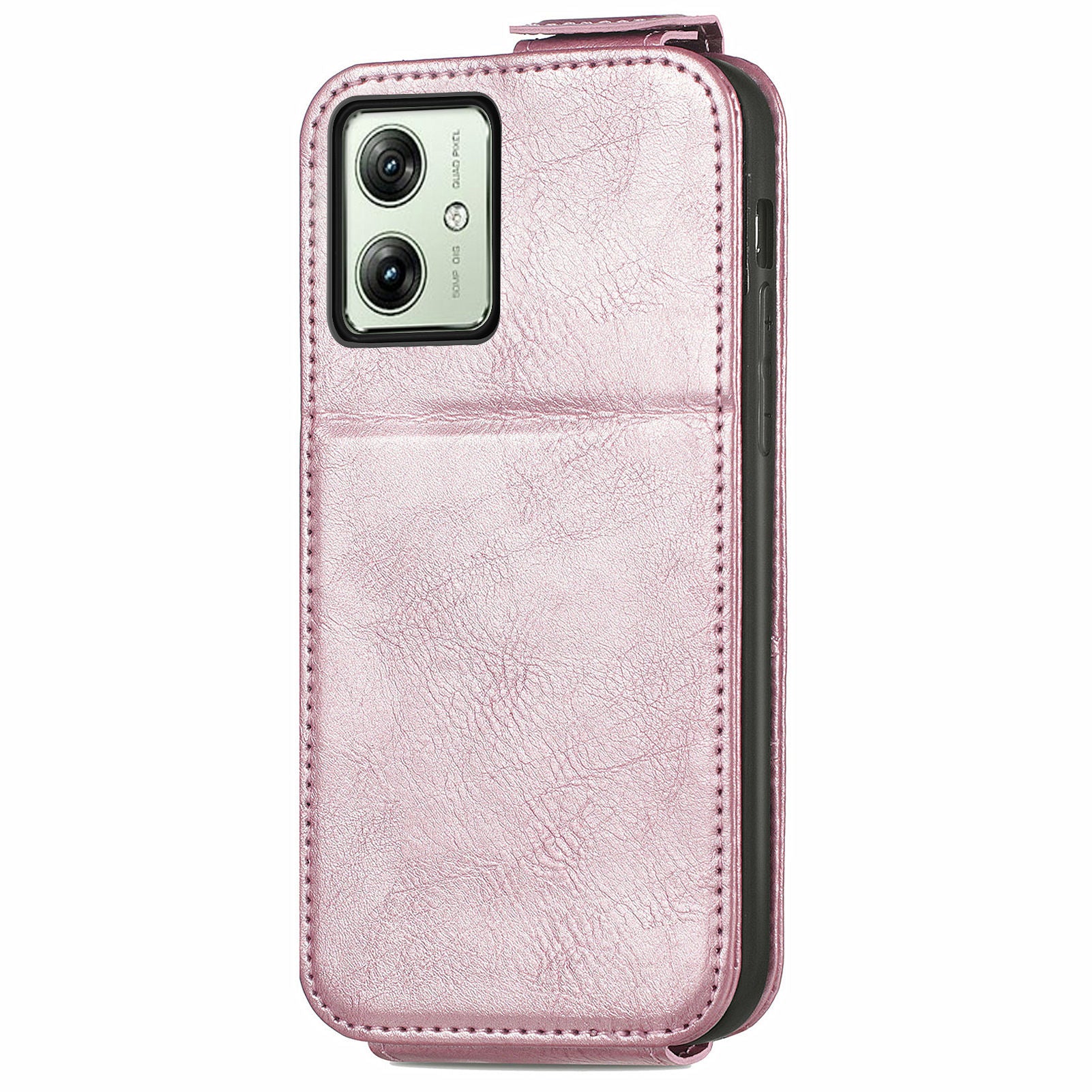 For Motorola Moto G54 5G Case Vertical Flip Card Holder Leather Phone Cover