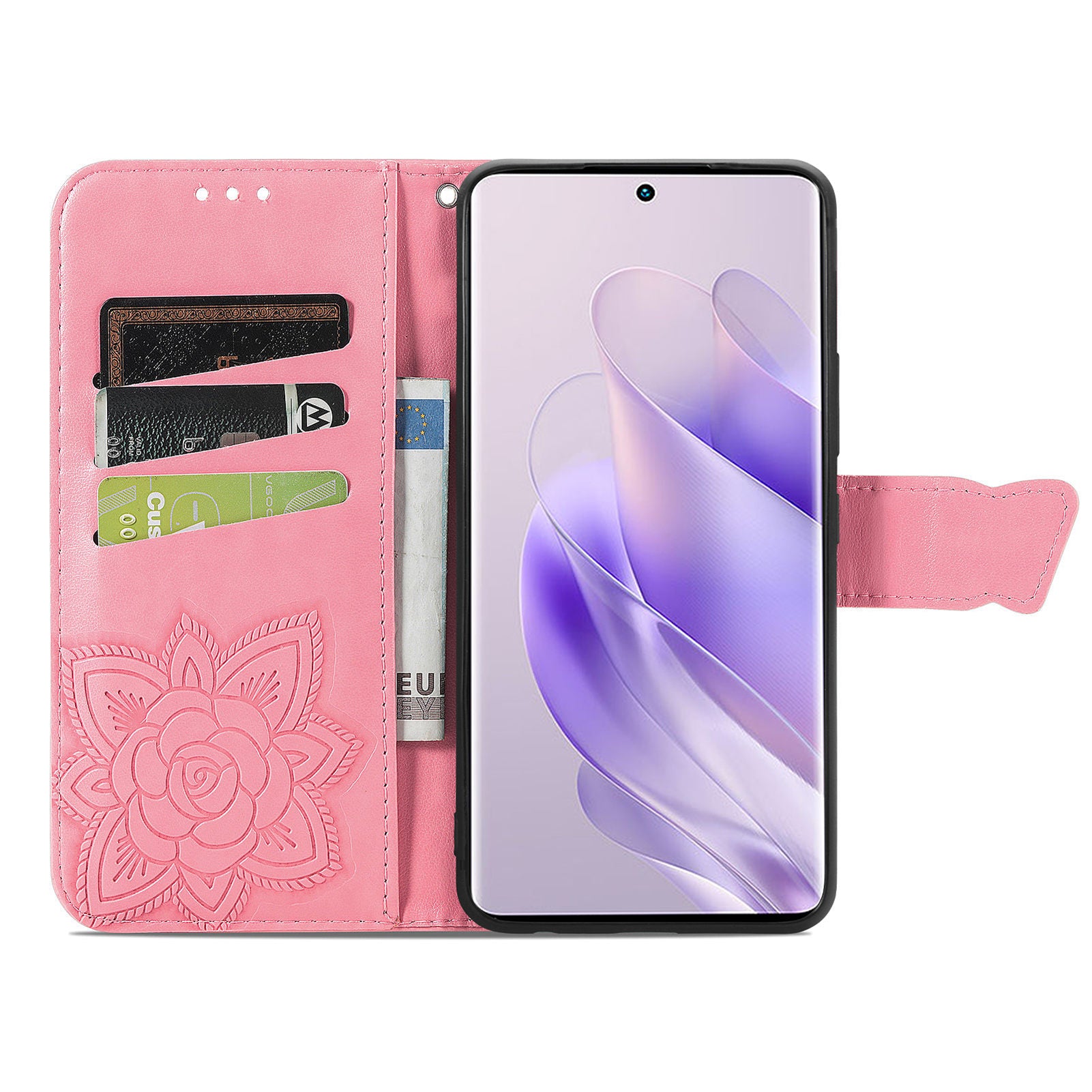 For Transsion Infinix Zero 30 4G Magnetic Phone Case Folio Stand View Drop Protection Cover