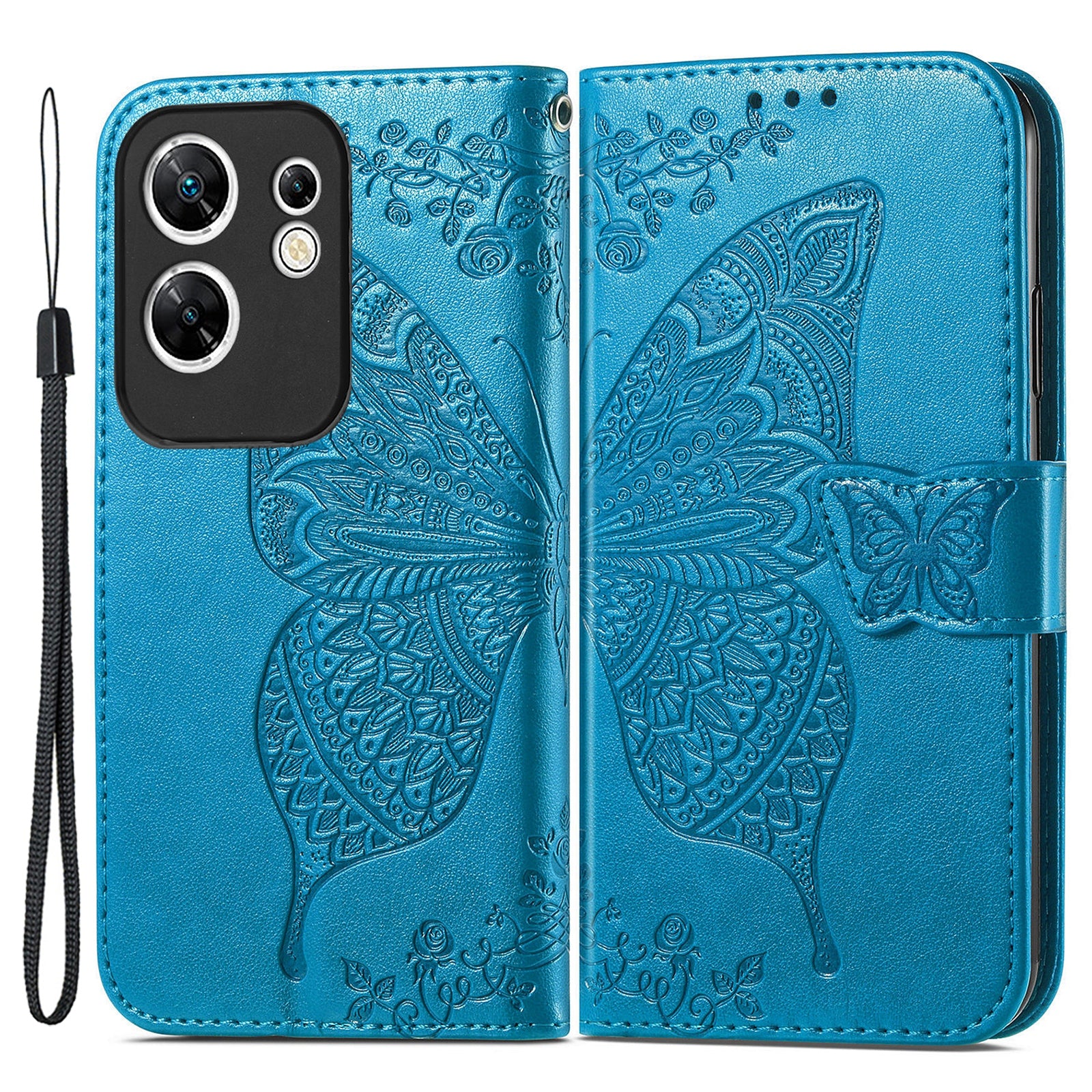 For Transsion Infinix Zero 30 4G Magnetic Phone Case Folio Stand View Drop Protection Cover