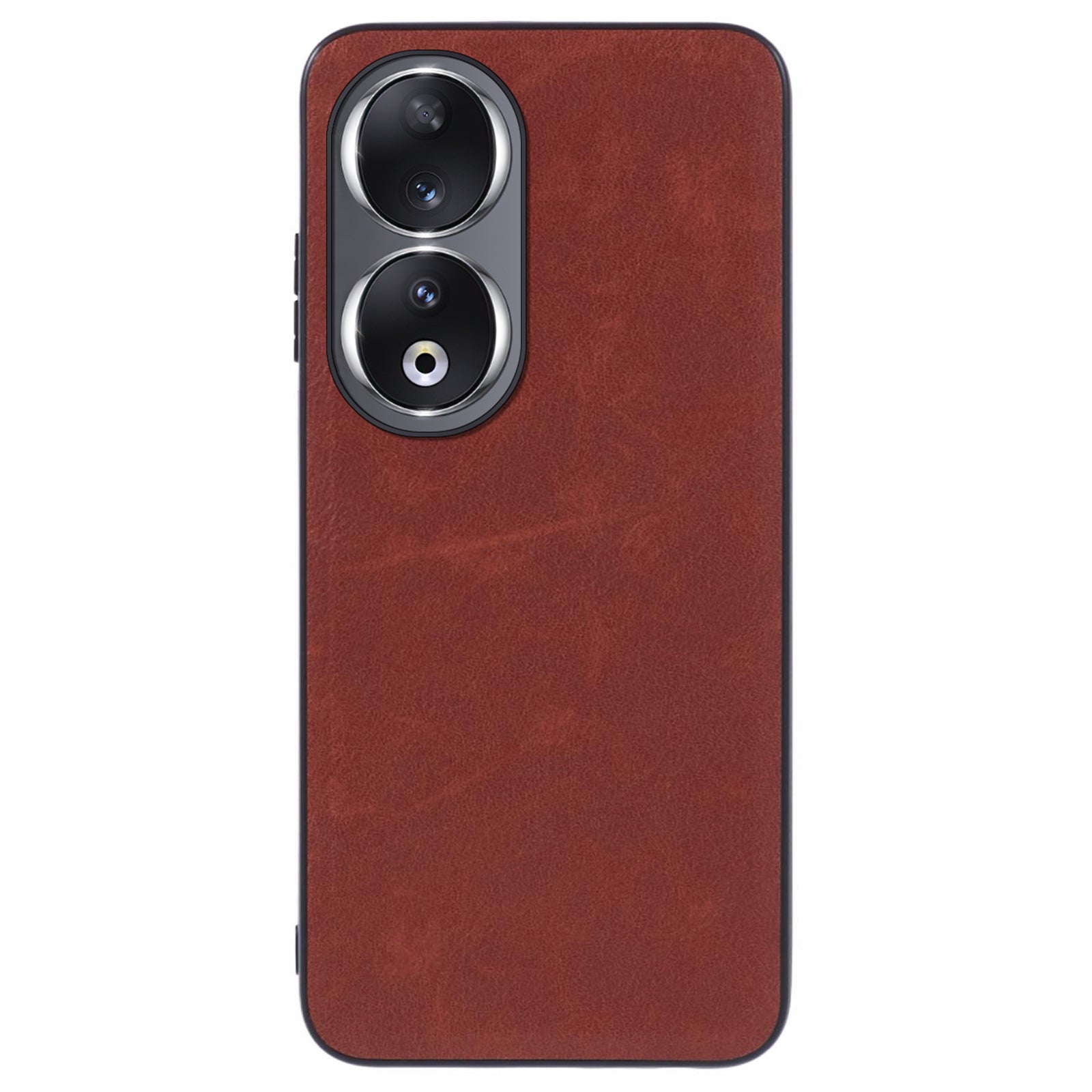 For Honor 90 Slim Case Retro Style PU+PC+TPU Smart Phone Cover