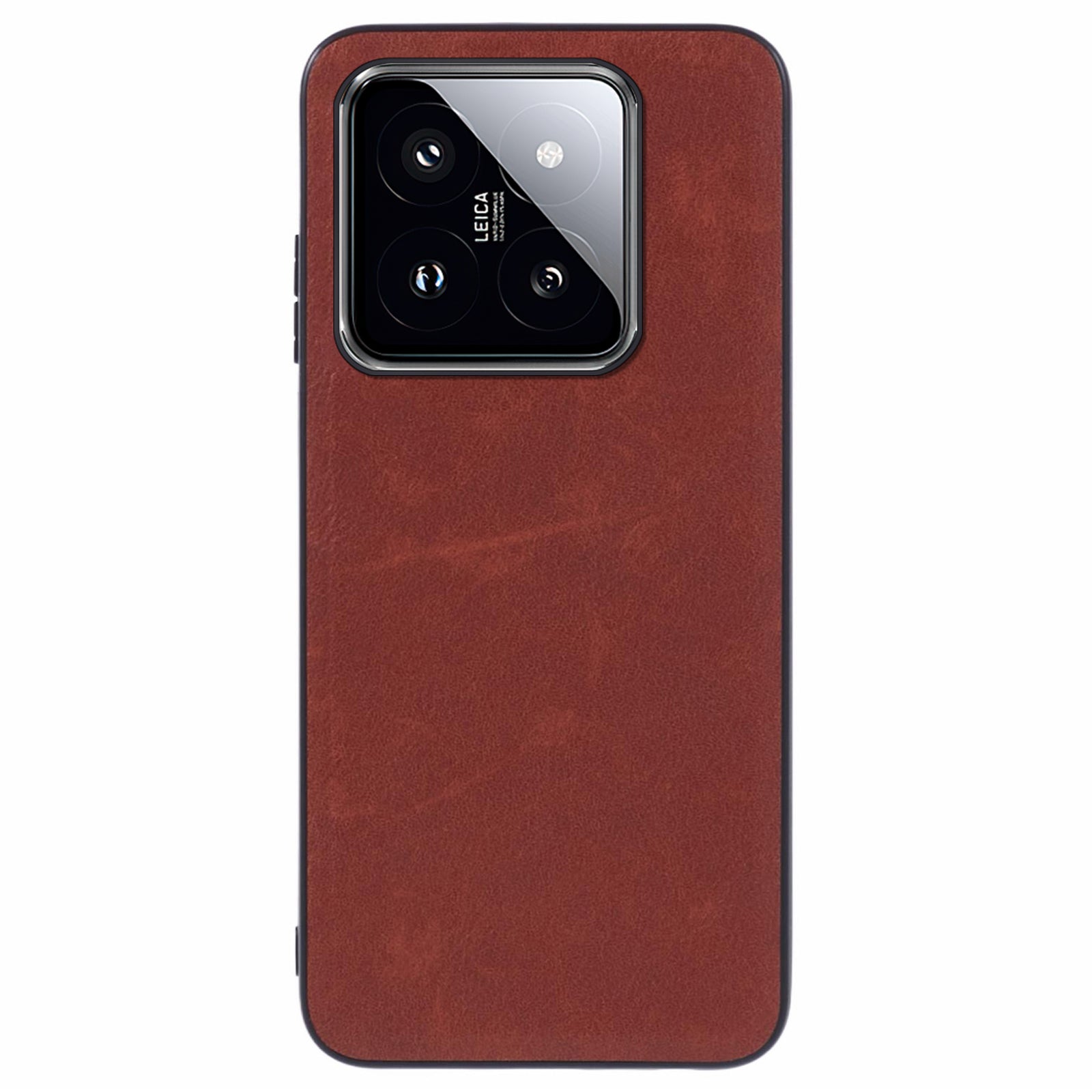 For Xiaomi 14 Slim Fit Case Anti-Drop Leather Retro Texture Phone Cover