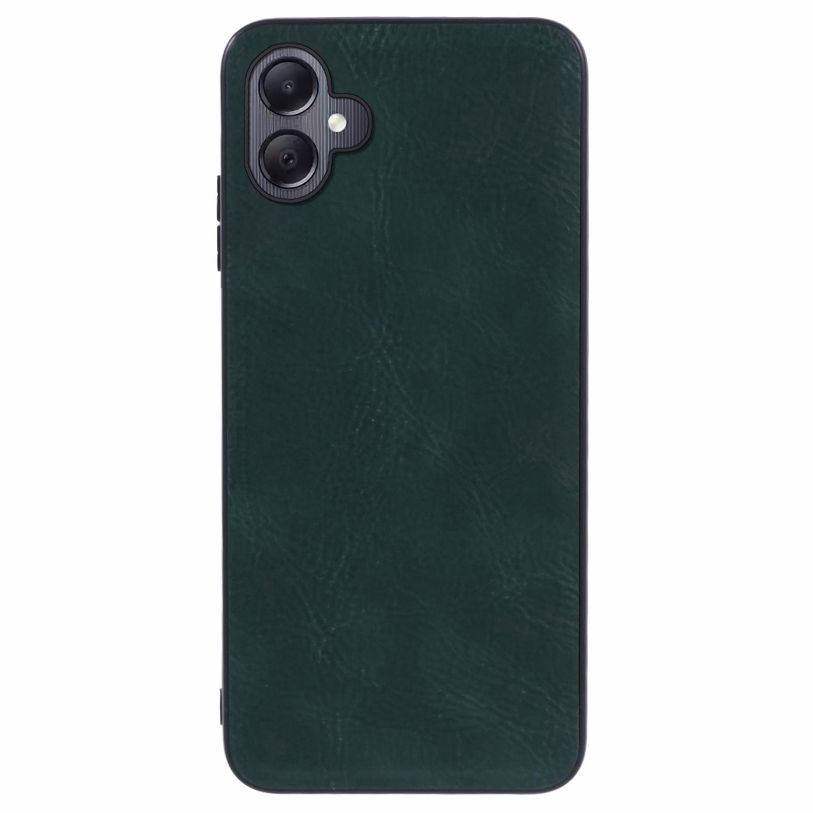 For Samsung Galaxy A05 4G Slim Case Retro Texture Leather Covered Phone Case