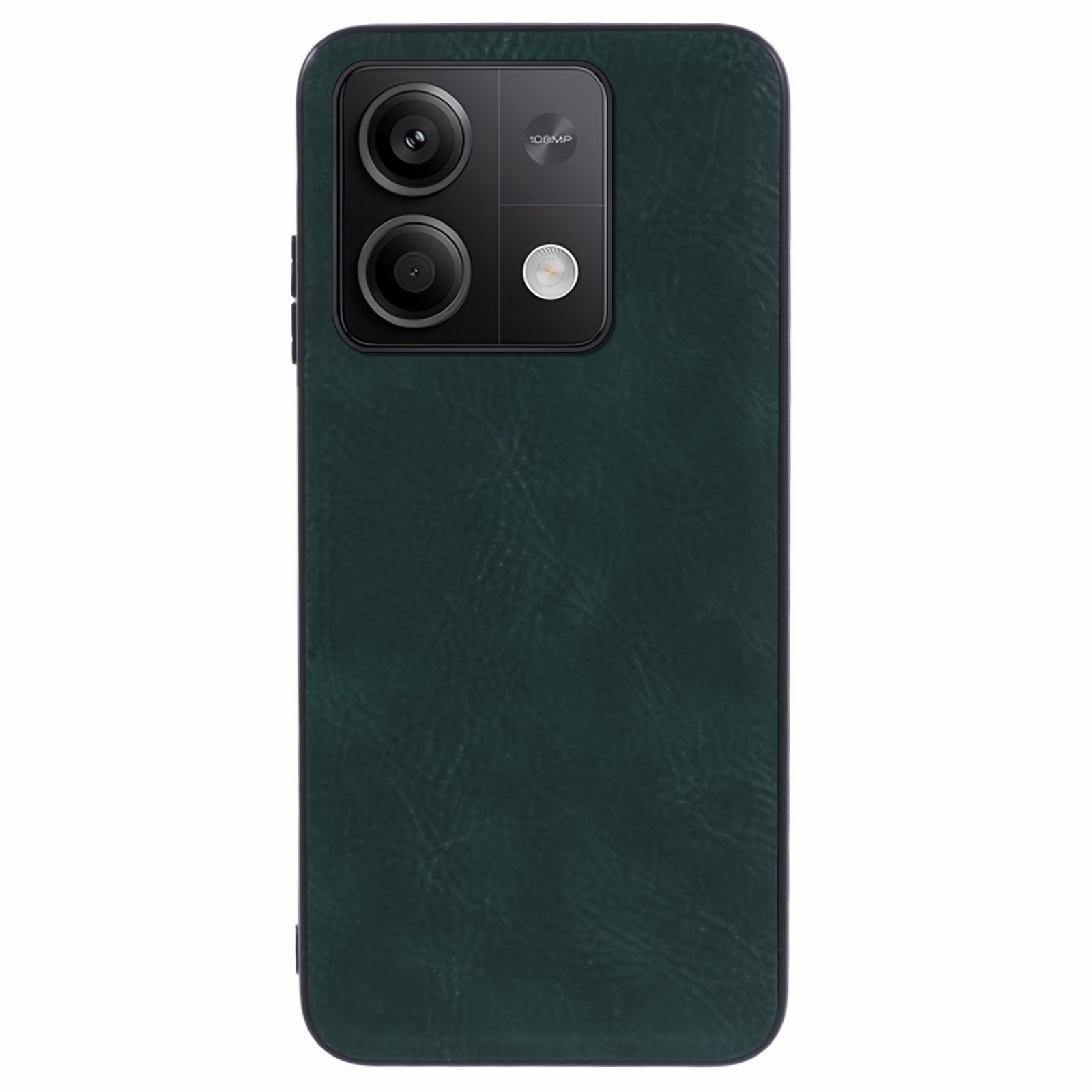 For Xiaomi Redmi Note 13 4G Shockproof Case Retro Texture PU+TPU+PC Phone Case