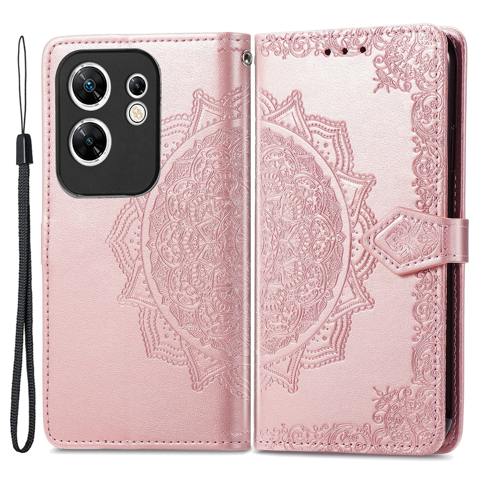For Transsion Infinix Zero 30 4G Wallet Phone Case Leather Flip Cover with Stand