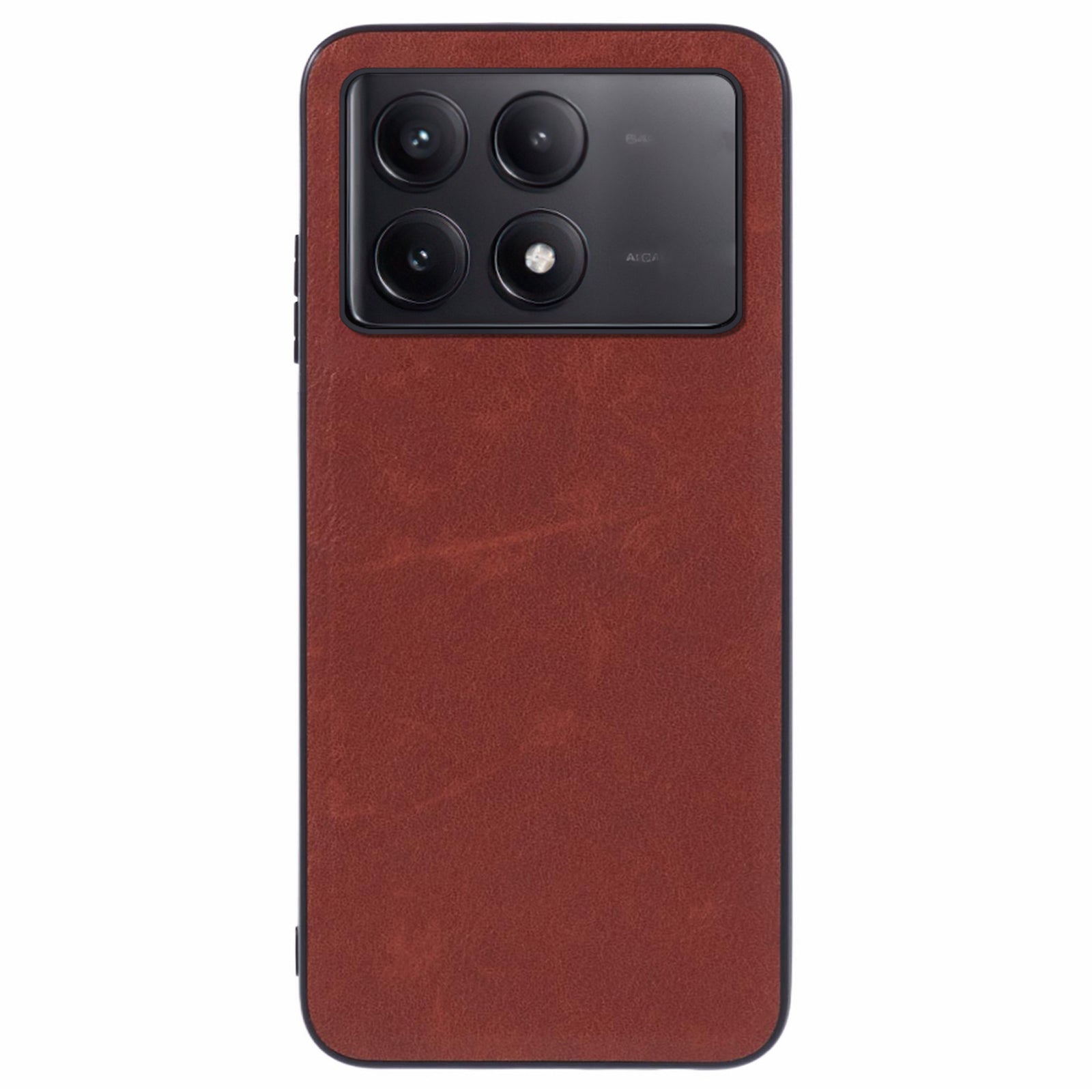 For Xiaomi Poco X6 Pro 5G / Redmi K70E 5G Case Retro Style PU+TPU+PC Hybrid Phone Case