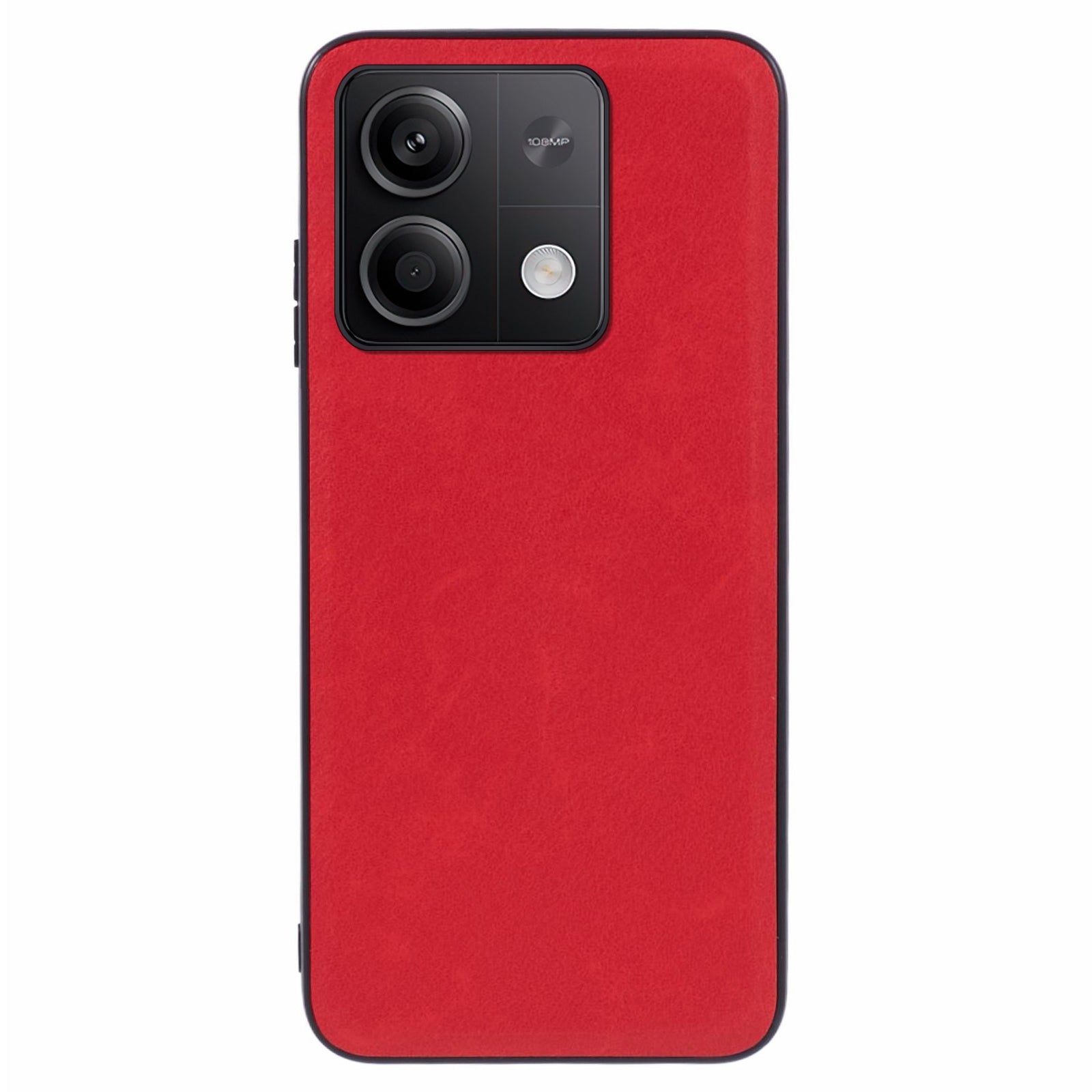For Xiaomi Redmi Note 13 Pro 4G Shockproof Case Retro Style Leather Covered Phone Case