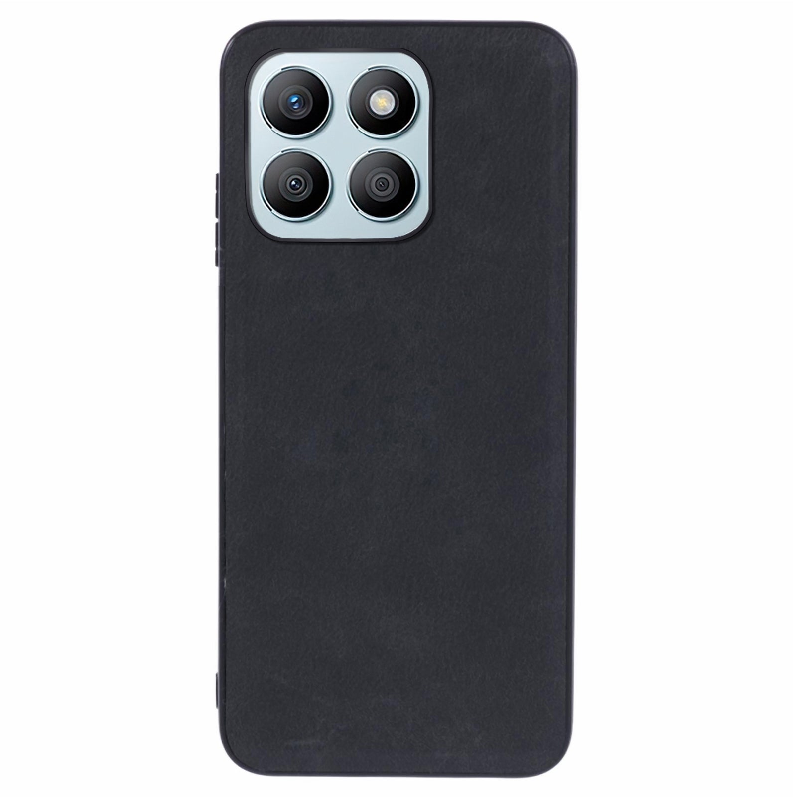 For Honor X8b 4G Shockproof Case Retro Style Leather Covered Hybrid Phone Case