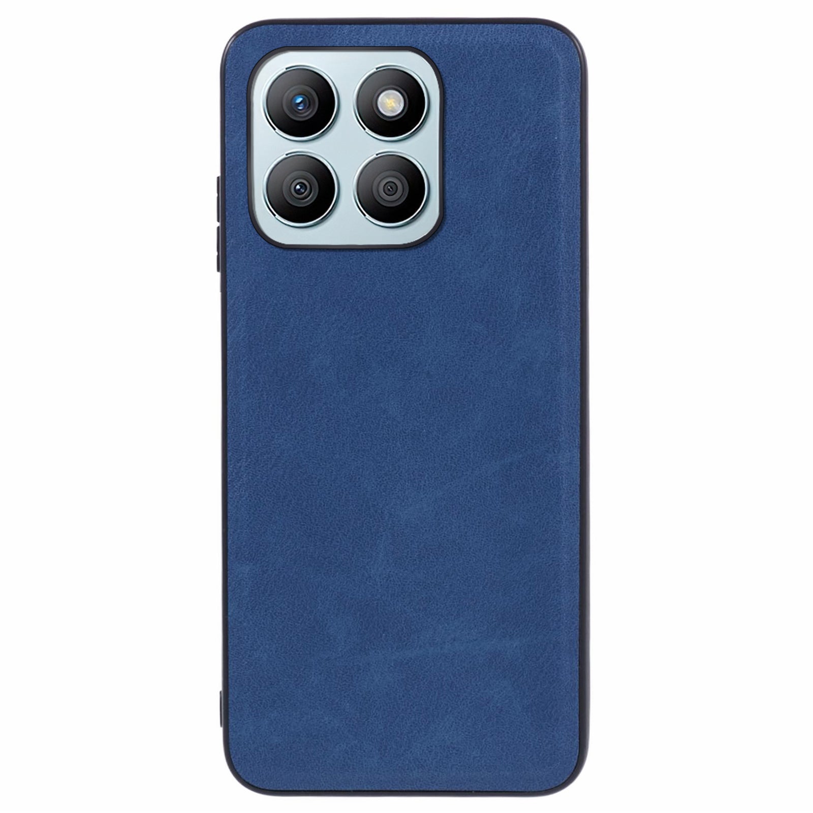 For Honor X8b 4G Shockproof Case Retro Style Leather Covered Hybrid Phone Case