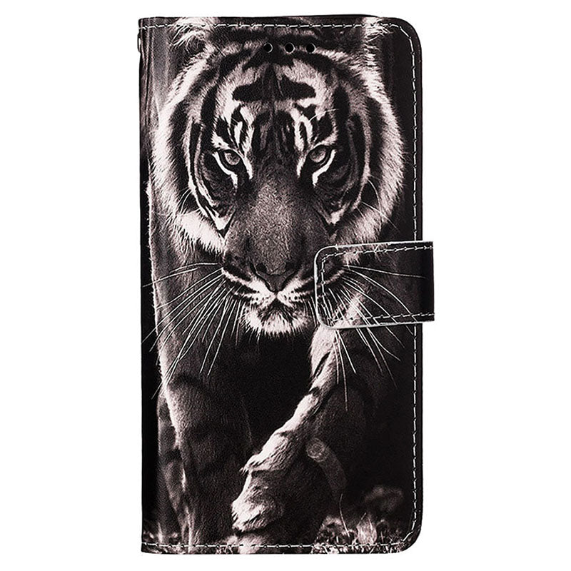 YB Pattern Printing Leather Series-4 for Xiaomi Poco X6 Pro 5G / Redmi K70E 5G Wallet Phone Case