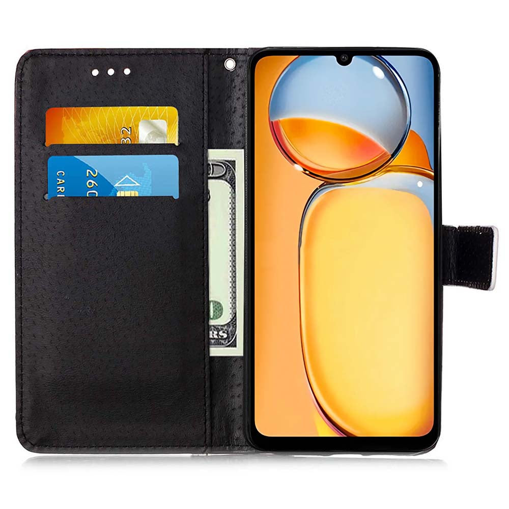 YB Pattern Printing Leather Series-4 for Xiaomi Redmi Note 13 Pro+ 5G Case Wallet Leather Phone Cover