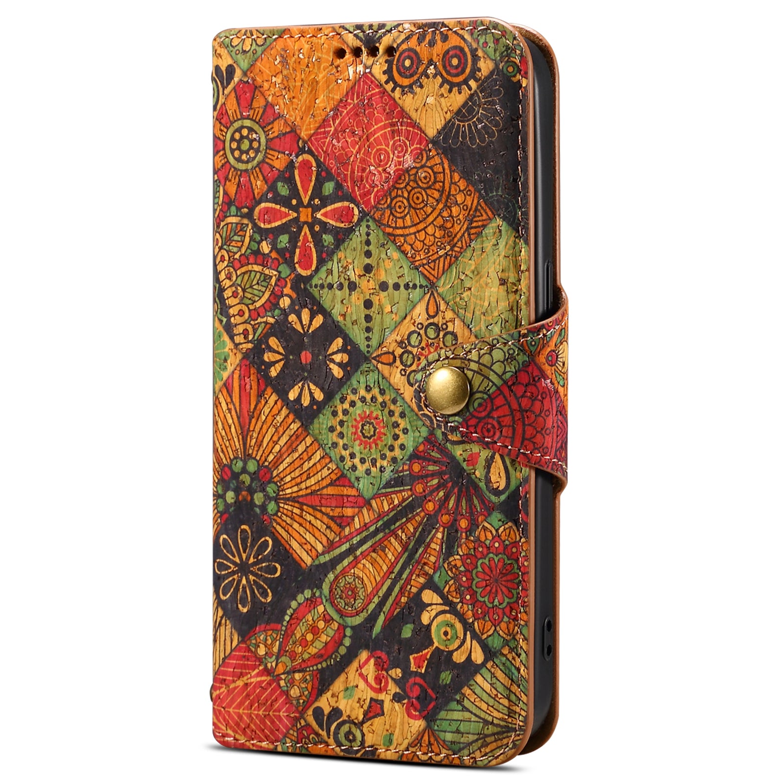 For iPhone 11 Pro Max Floral Phone Case PU Leather Wallet Full Protection Cover