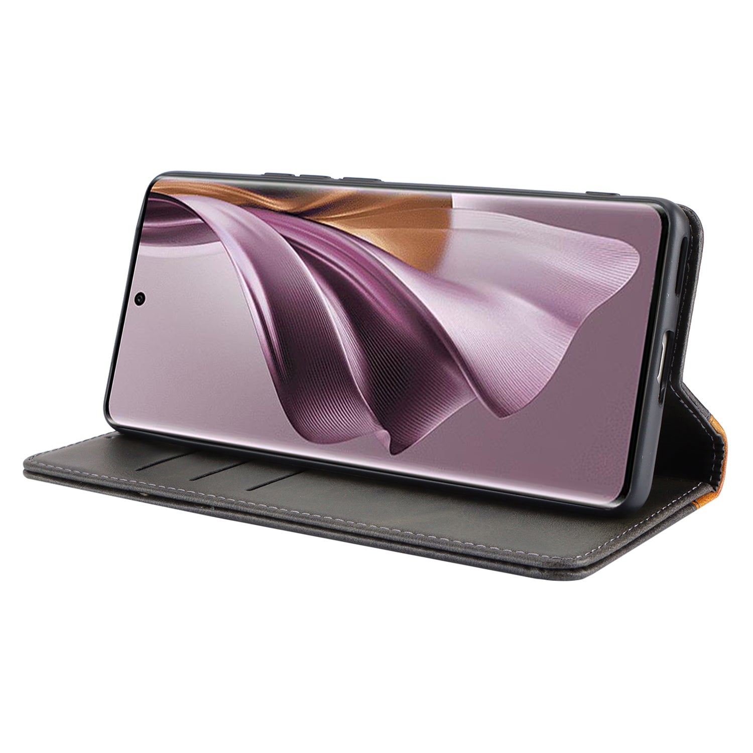 For Oppo Reno10 Pro 5G (Global) Case Color Splicing Leather Phone Wallet Cover