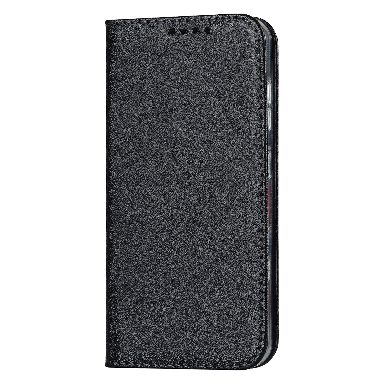 For Samsung Galaxy S23+ Case PU Leather Silk Texture Magnetic Flip Phone Cover