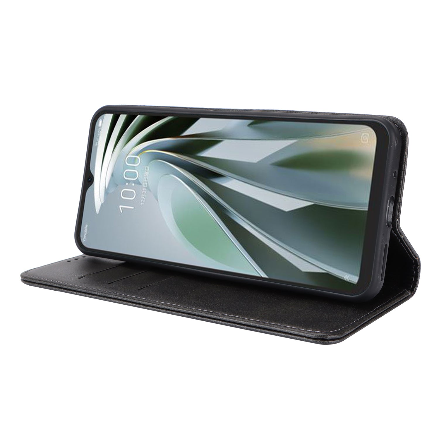 For ZTE Libero 5G IV Case PU Leather Magnetic Closure Protective Phone Cover