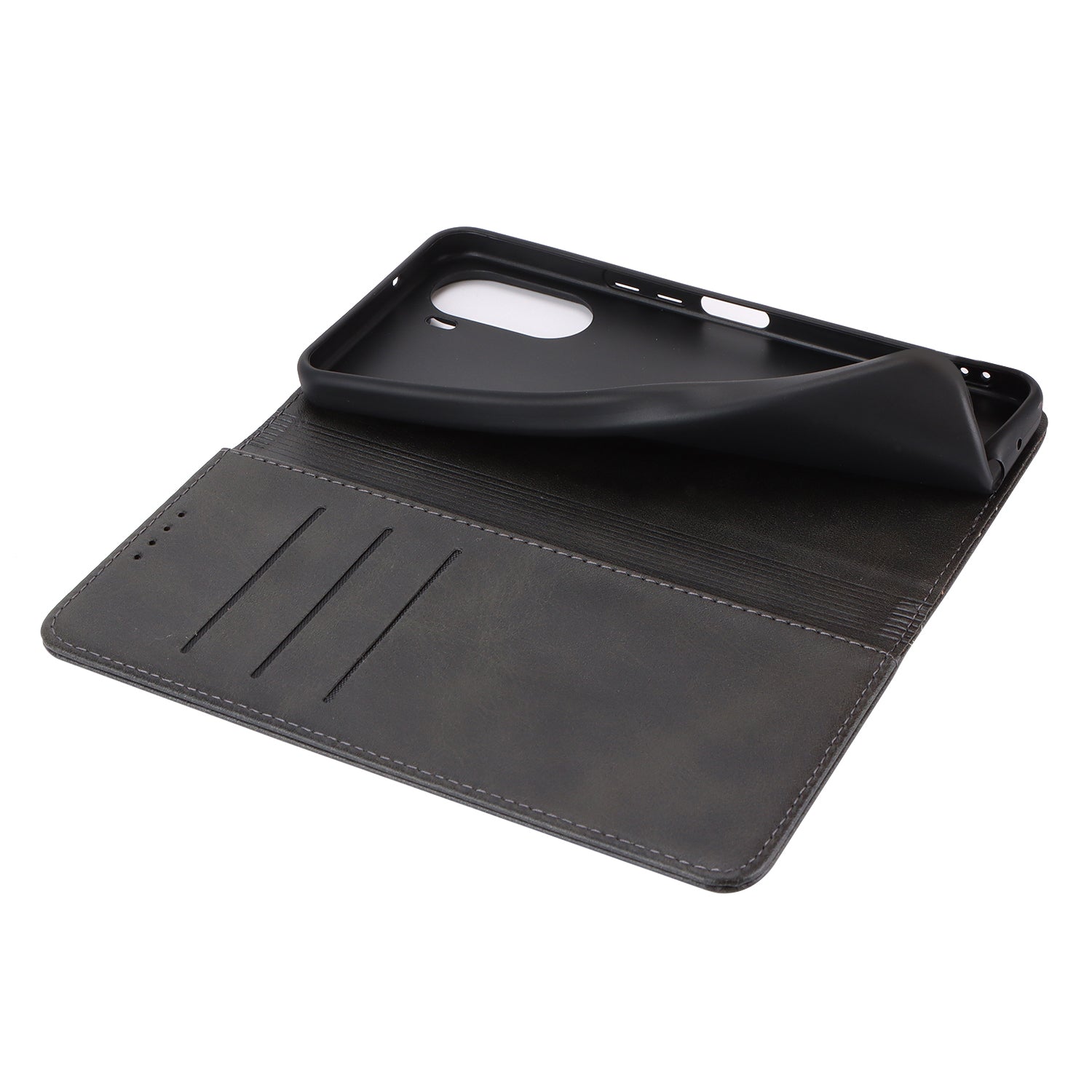 For ZTE Libero 5G IV Case PU Leather Magnetic Closure Protective Phone Cover