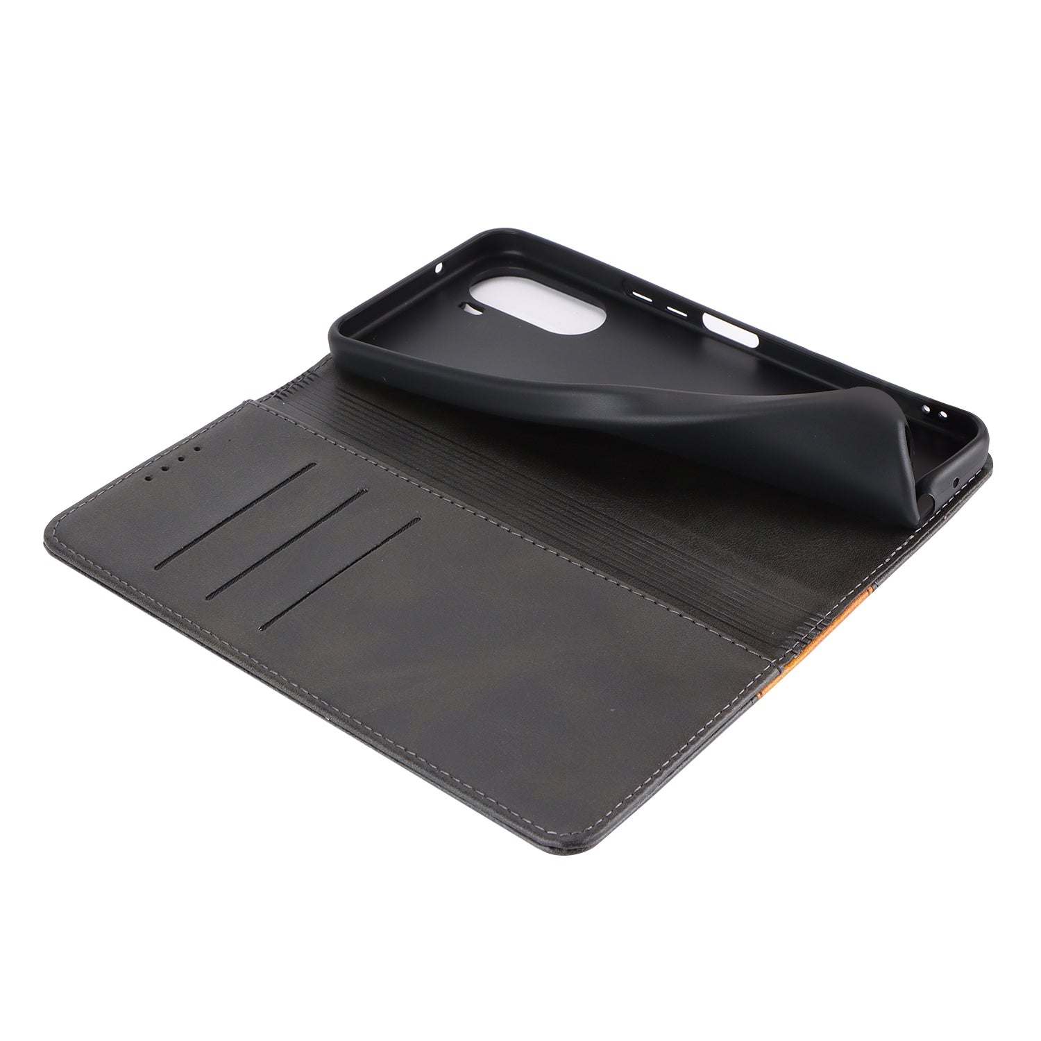 For ZTE Libero 5G IV Case PU Leather Color Splicing Wallet Phone Cover