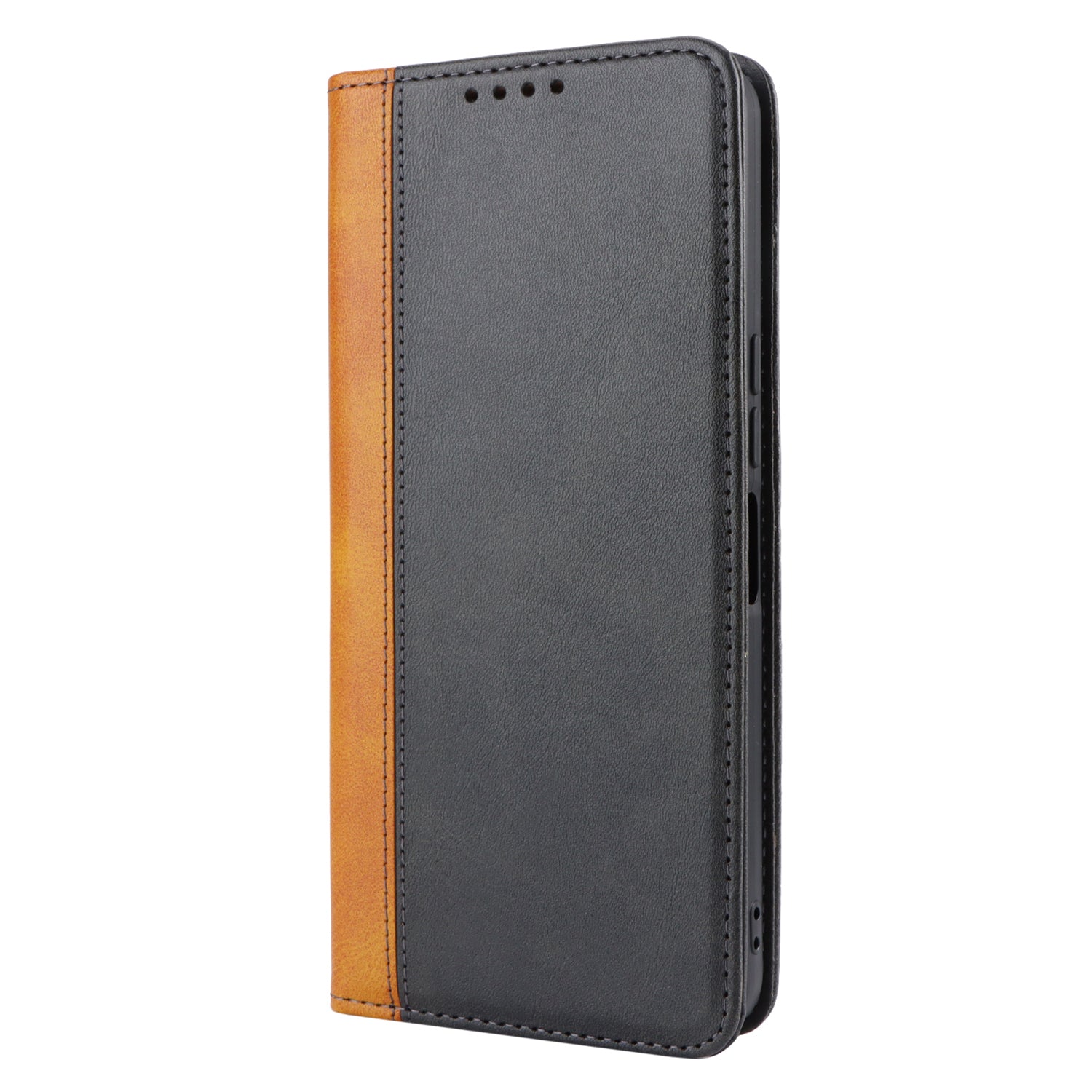 For ZTE Libero 5G IV Case PU Leather Color Splicing Wallet Phone Cover