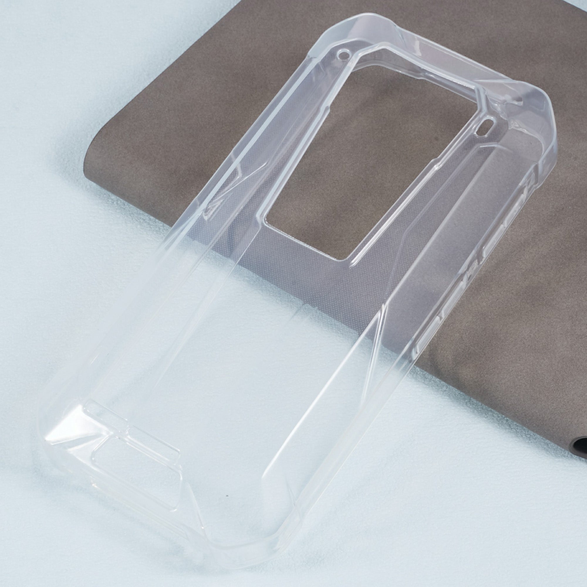 For Unihertz 8849 Tank 3 Anti-Scratch Phone Case Clear TPU Cover Slim-Fit Phone Protector