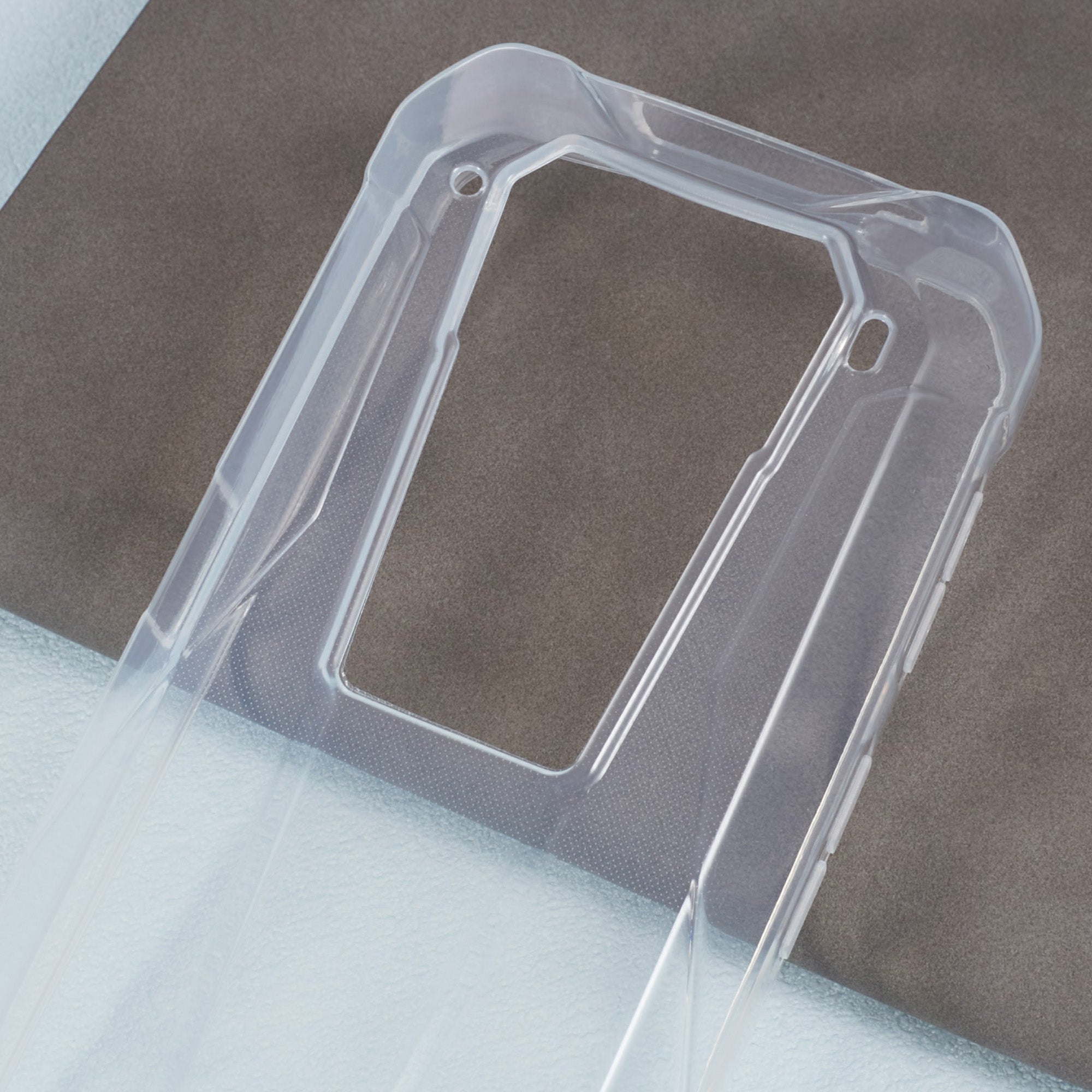 For Unihertz 8849 Tank 3 Anti-Scratch Phone Case Clear TPU Cover Slim-Fit Phone Protector