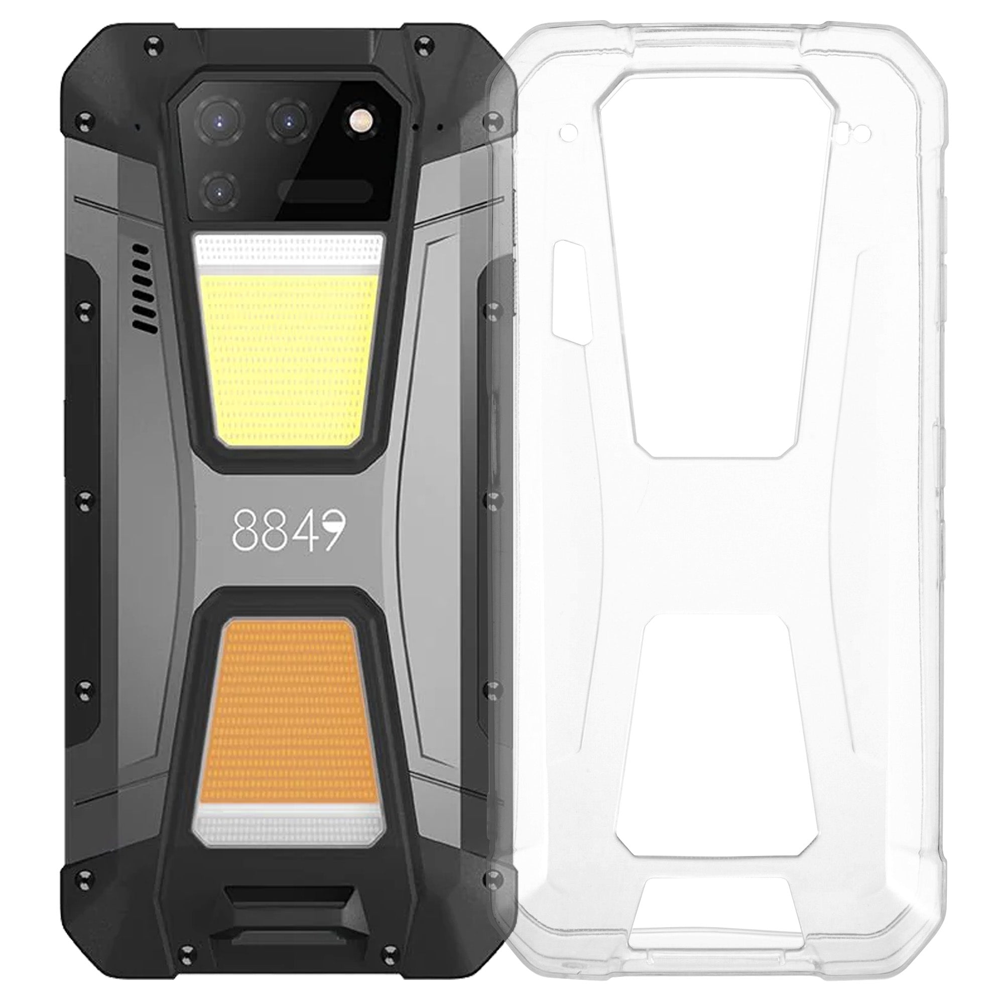 For Unihertz 8849 Tank 2 TPU Phone Case Anti-Scratch Phone Cover Slim Phone Protector